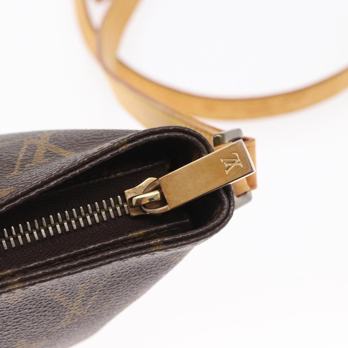LOUIS VUITTON Monogram Trotteur Shoulder Bag M51240 LV Auth 166586