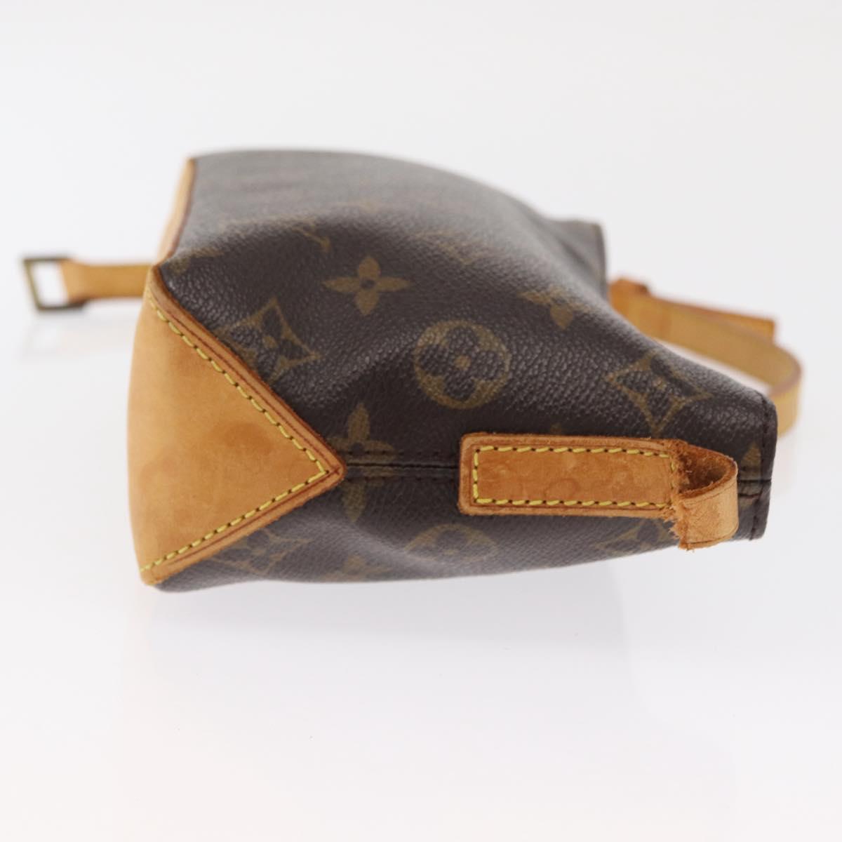 LOUIS VUITTON Monogram Trotteur Shoulder Bag M51240 LV Auth 166586