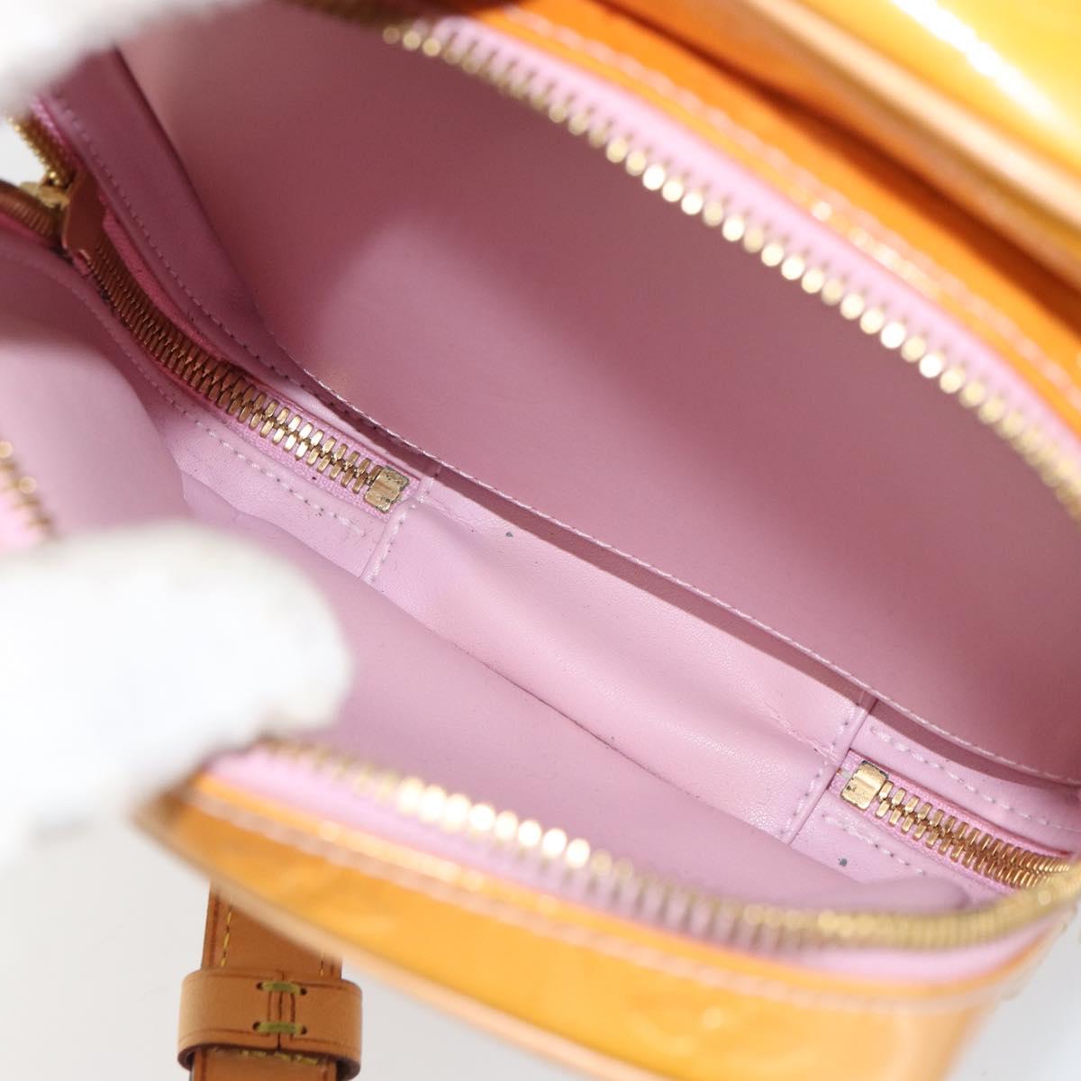 LOUIS VUITTON Monogram Vernis Wooster Bag Marshmallow Pink M91037 LV Auth 166614