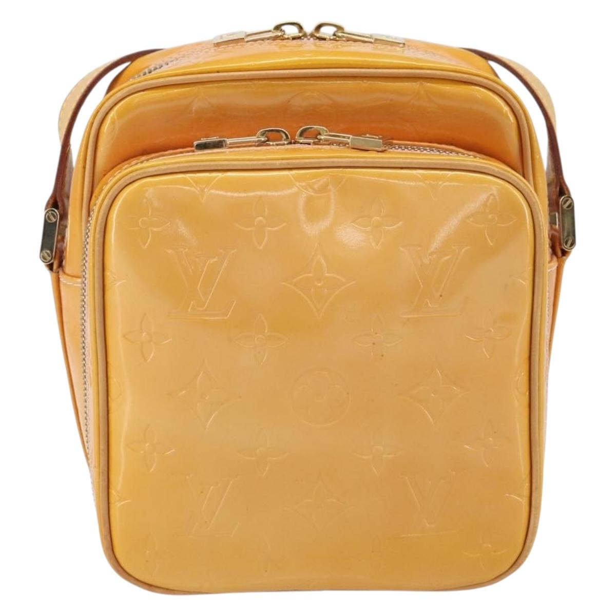 LOUIS VUITTON Monogram Vernis Wooster Bag Marshmallow Pink M91037 LV Auth 166614