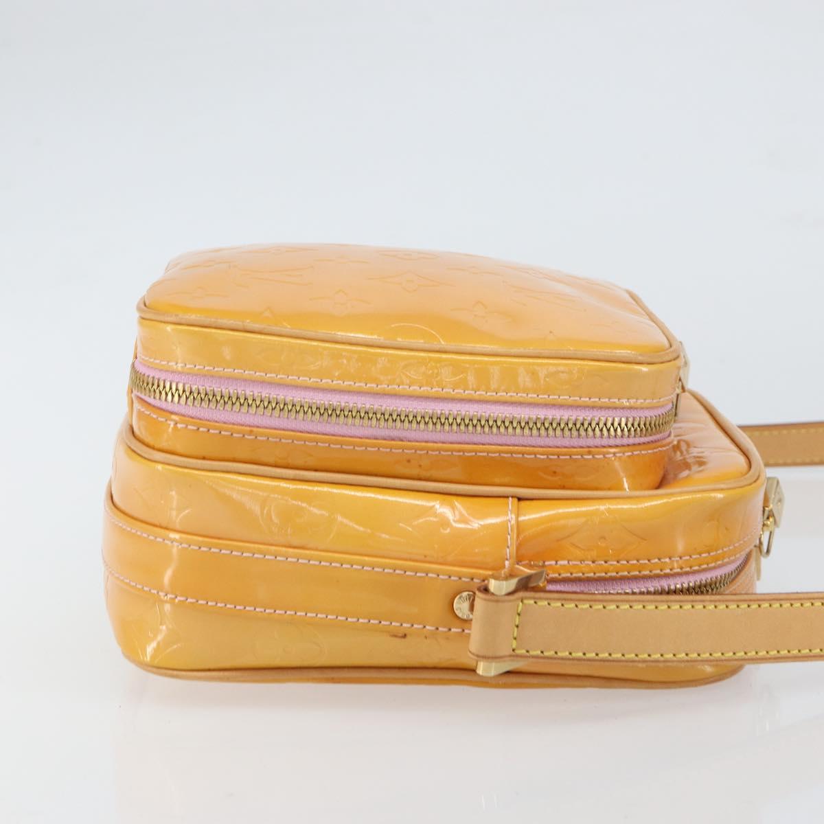 LOUIS VUITTON Monogram Vernis Wooster Bag Marshmallow Pink M91037 LV Auth 166614