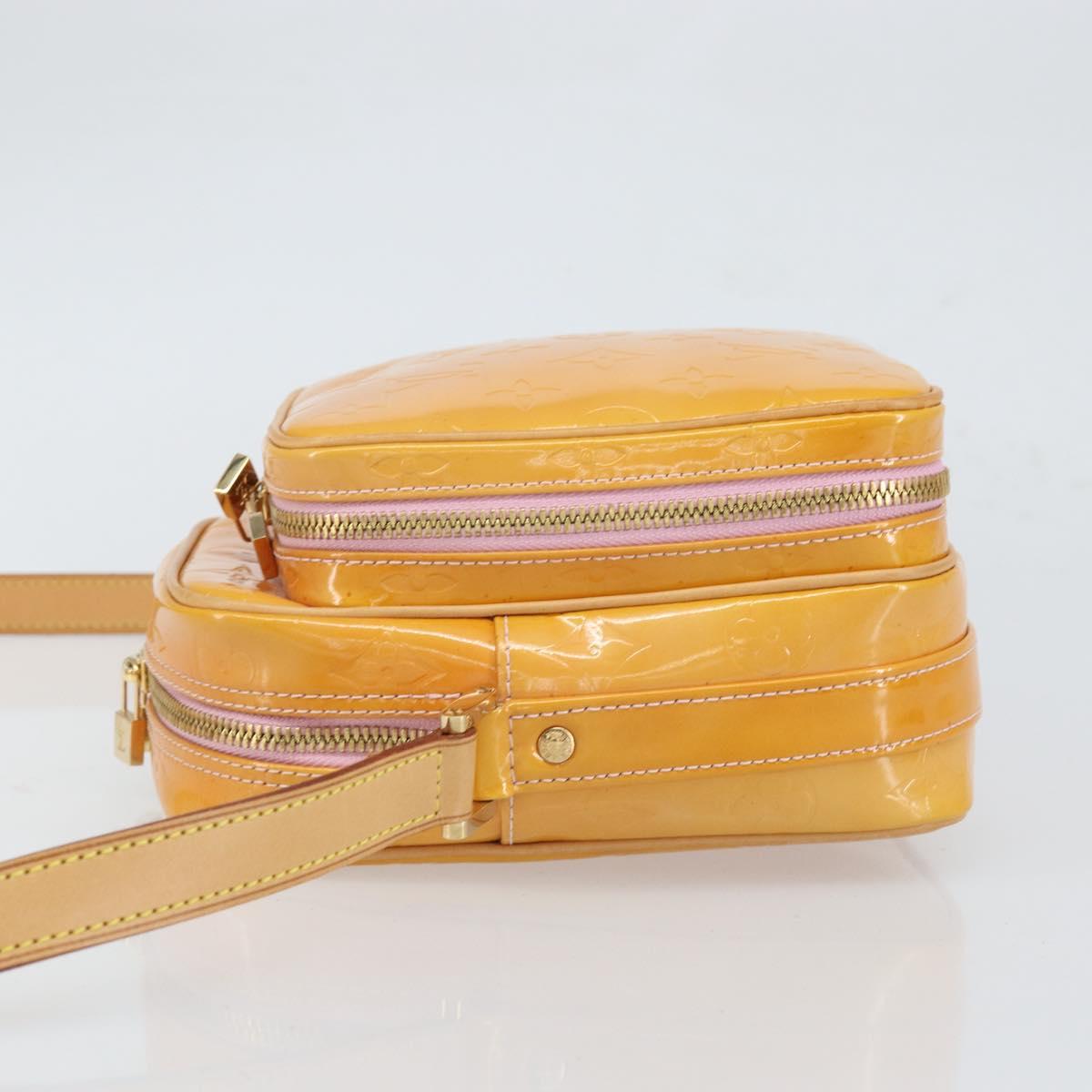 LOUIS VUITTON Monogram Vernis Wooster Bag Marshmallow Pink M91037 LV Auth 166614