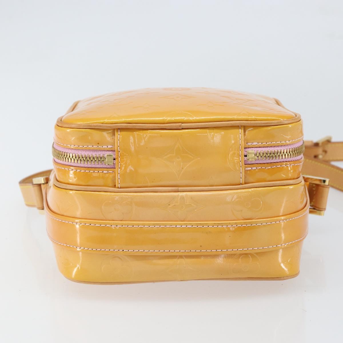 LOUIS VUITTON Monogram Vernis Wooster Bag Marshmallow Pink M91037 LV Auth 166614