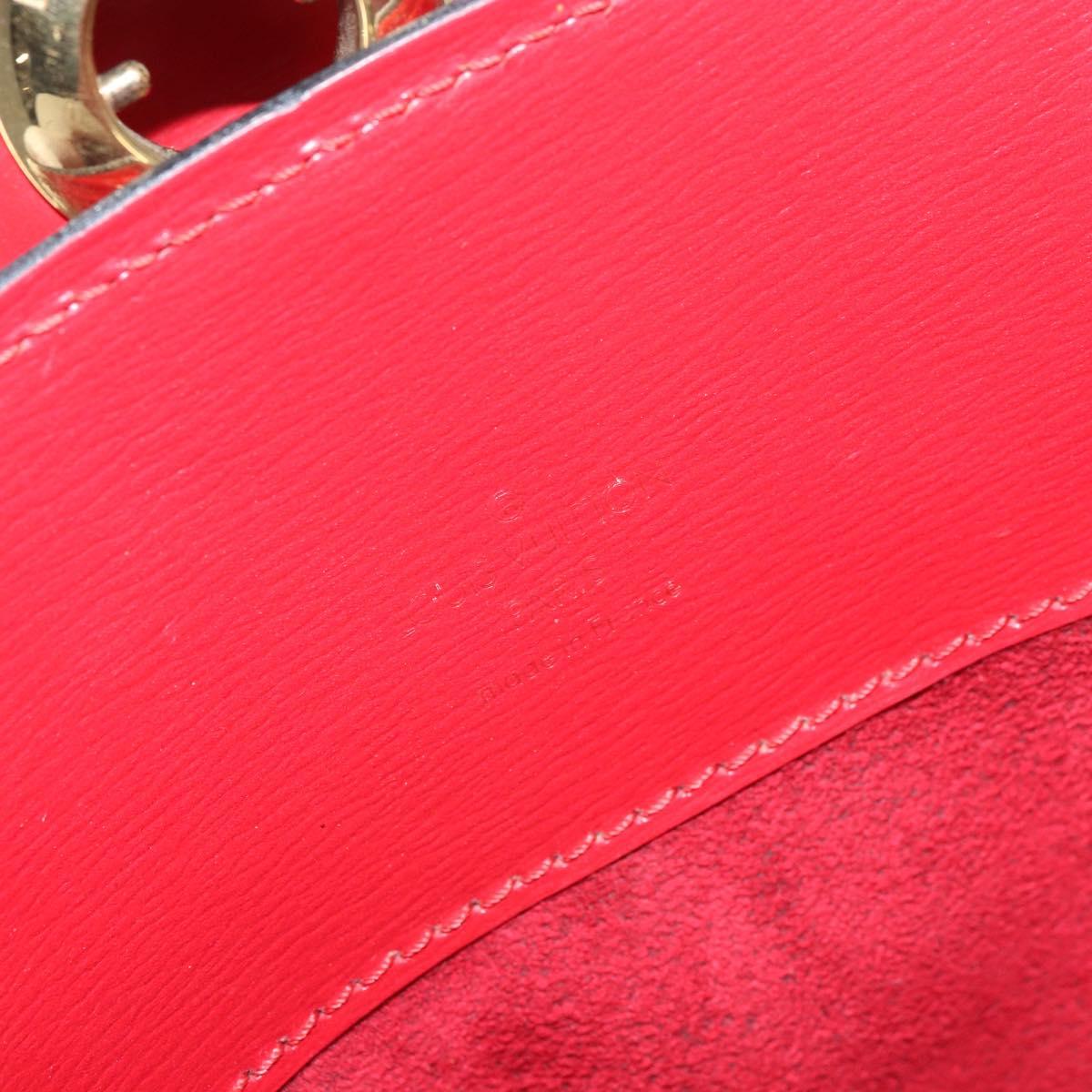 LOUIS VUITTON Epi Cluny Shoulder Bag Red M52257 LV Auth 166617