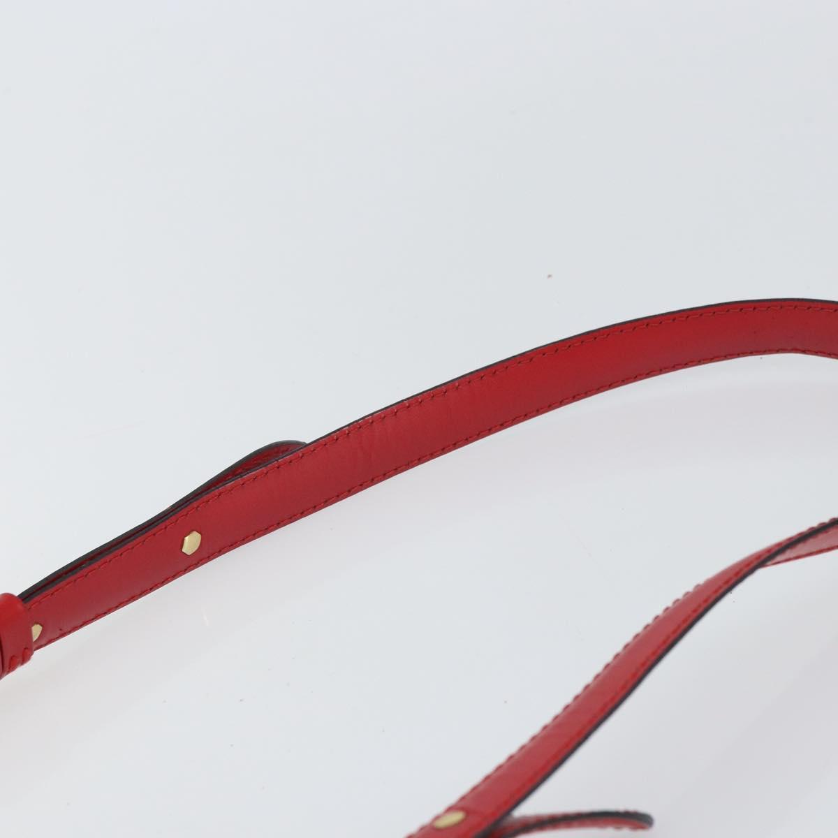 LOUIS VUITTON Epi Cluny Shoulder Bag Red M52257 LV Auth 166617