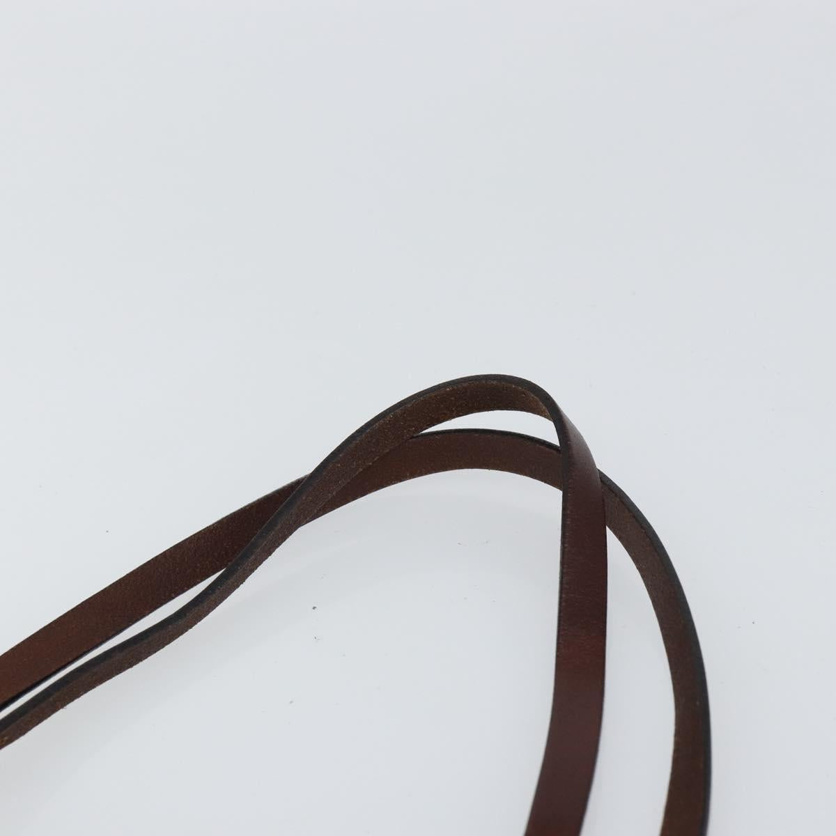 FENDI Zucca Canvas Tote Bag Black Brown Auth 166699