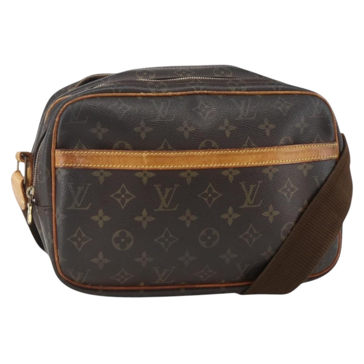 LOUIS VUITTON Monogram Reporter PM Shoulder Bag M45254 LV Auth 166804