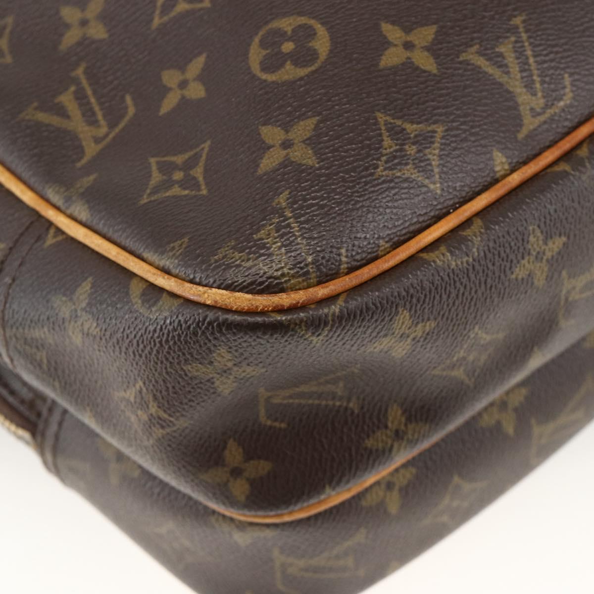 LOUIS VUITTON Monogram Reporter PM Shoulder Bag M45254 LV Auth 166804