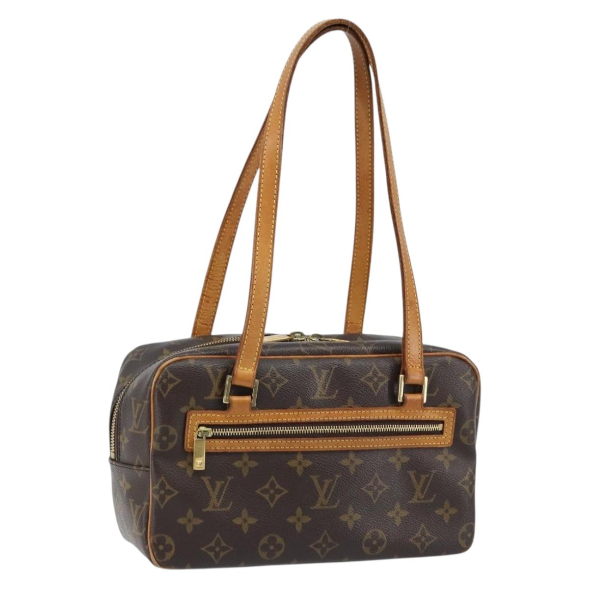LOUIS VUITTON Monogram Cite MM Hand Bag M51182 LV Auth 166832