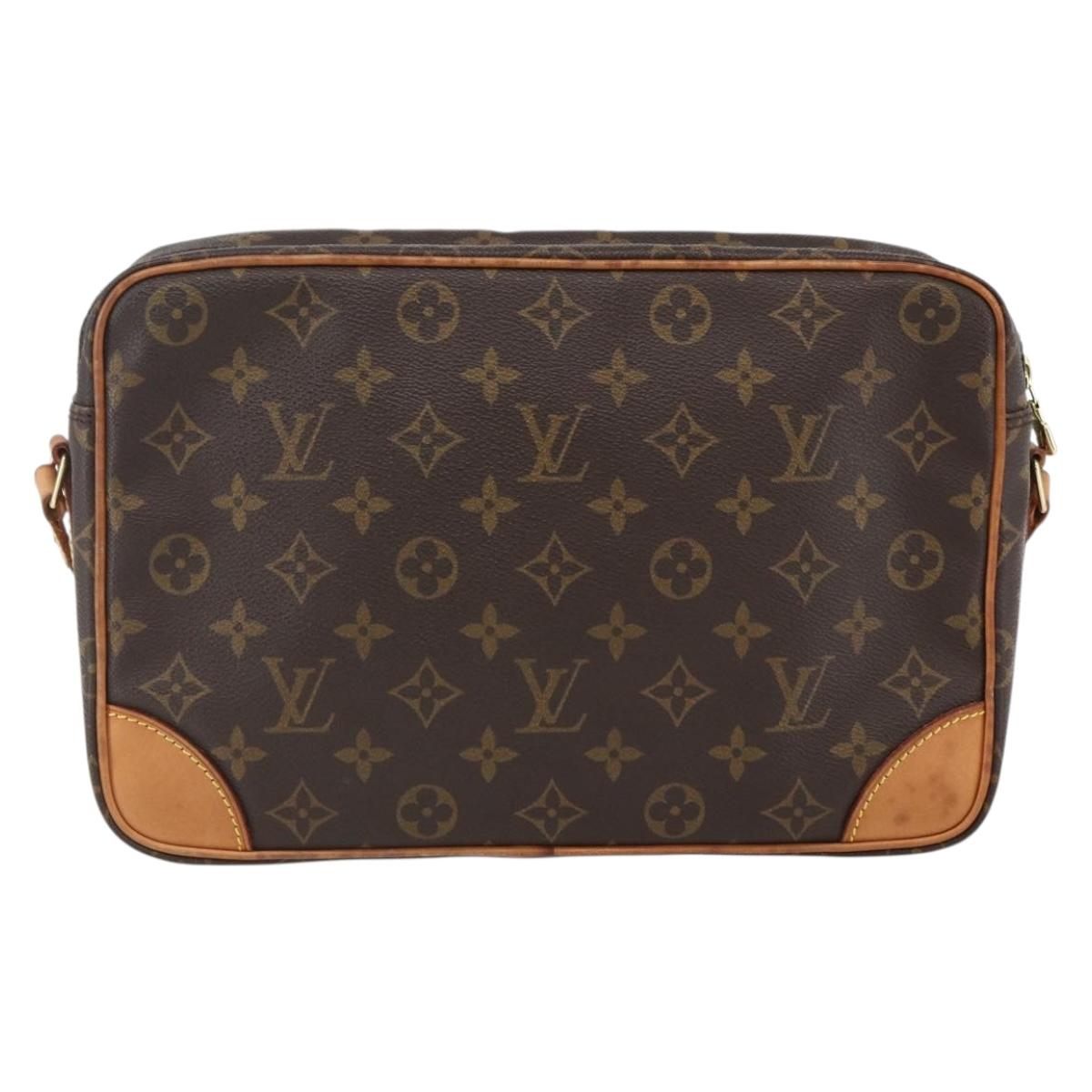 LOUIS VUITTON Monogram Trocadero 30 Shoulder Bag M51272 LV Auth 166841
