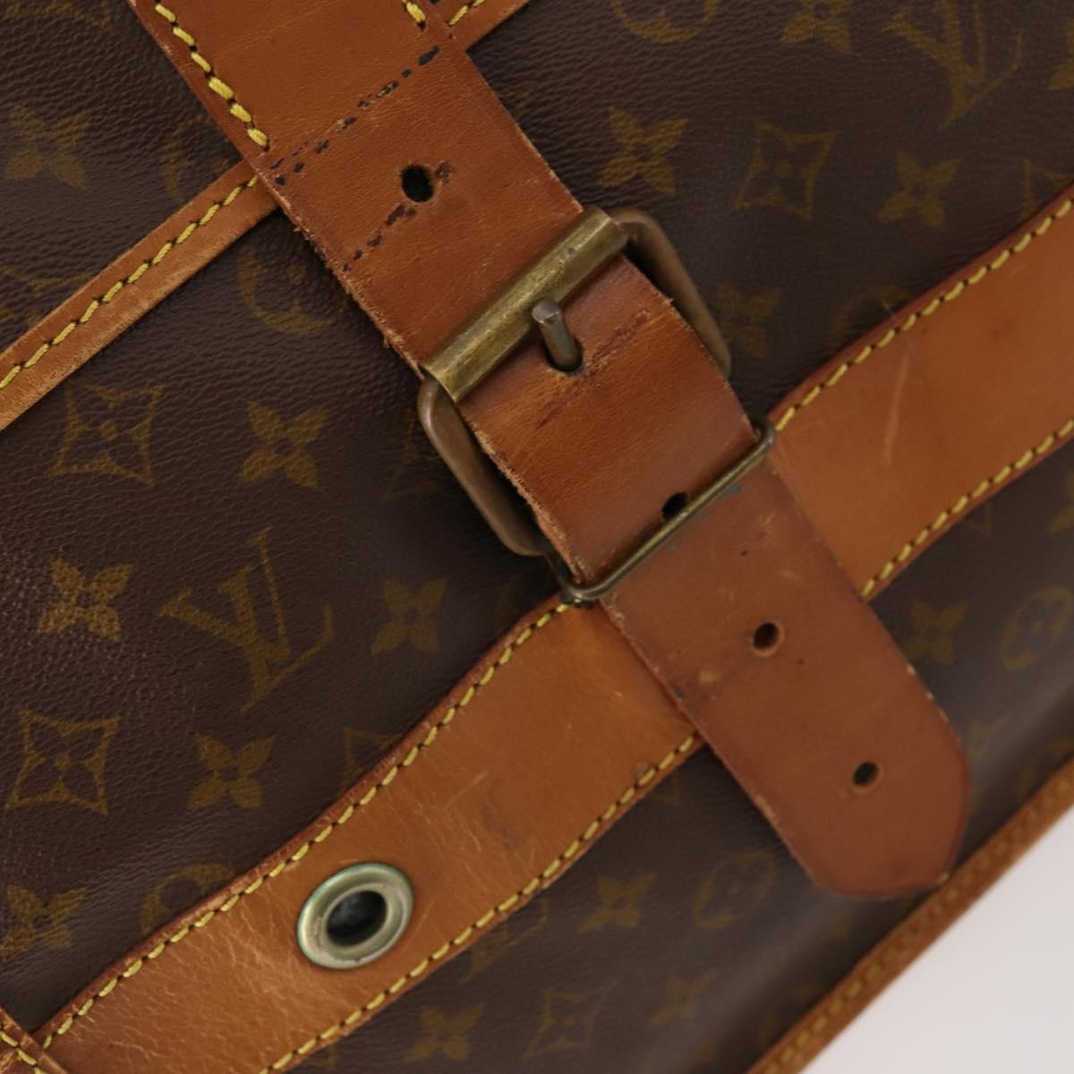 LOUIS VUITTON Monogram Shaqsus Boston Bag M41140 LV Auth 166864