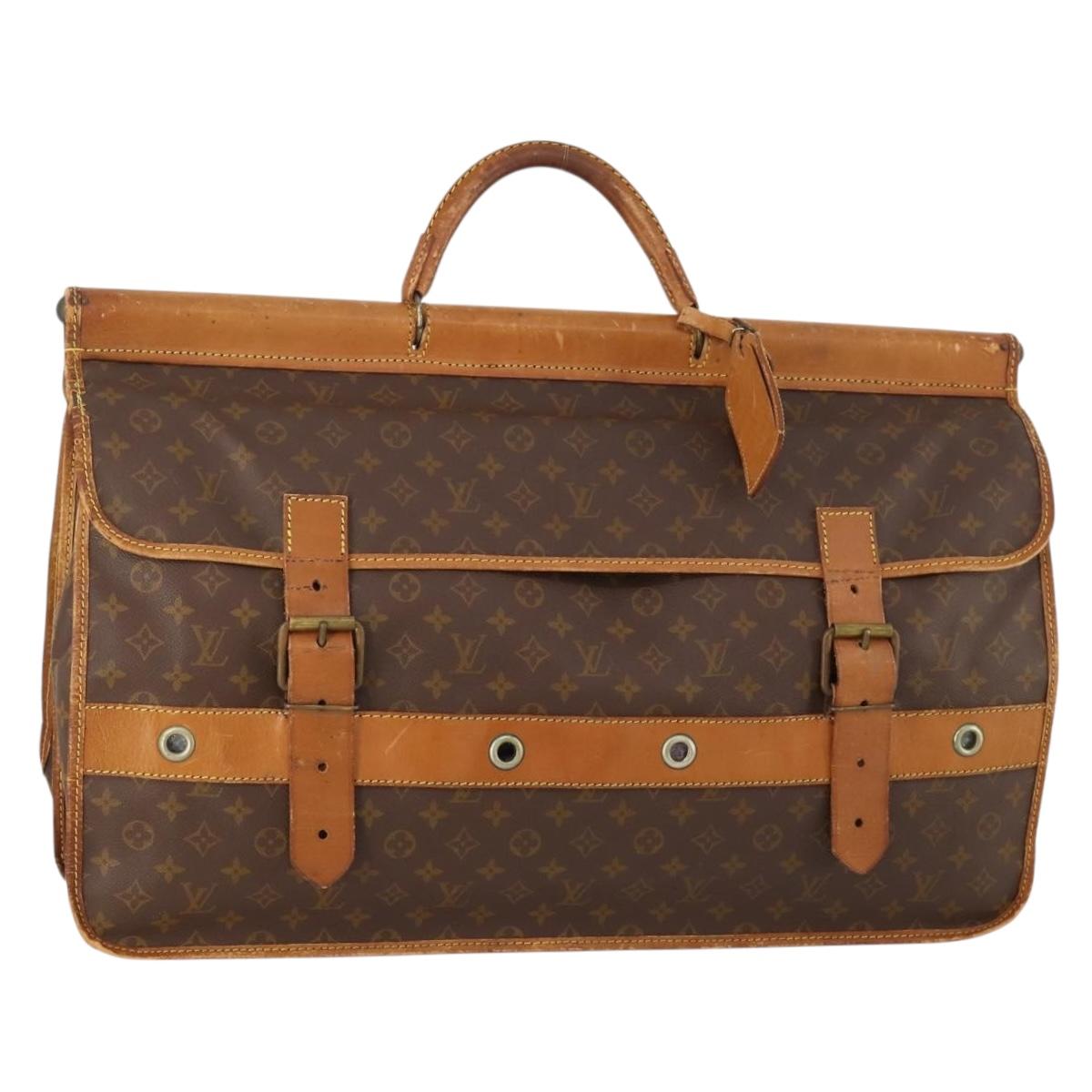 LOUIS VUITTON Monogram Shaqsus Boston Bag M41140 LV Auth 166864