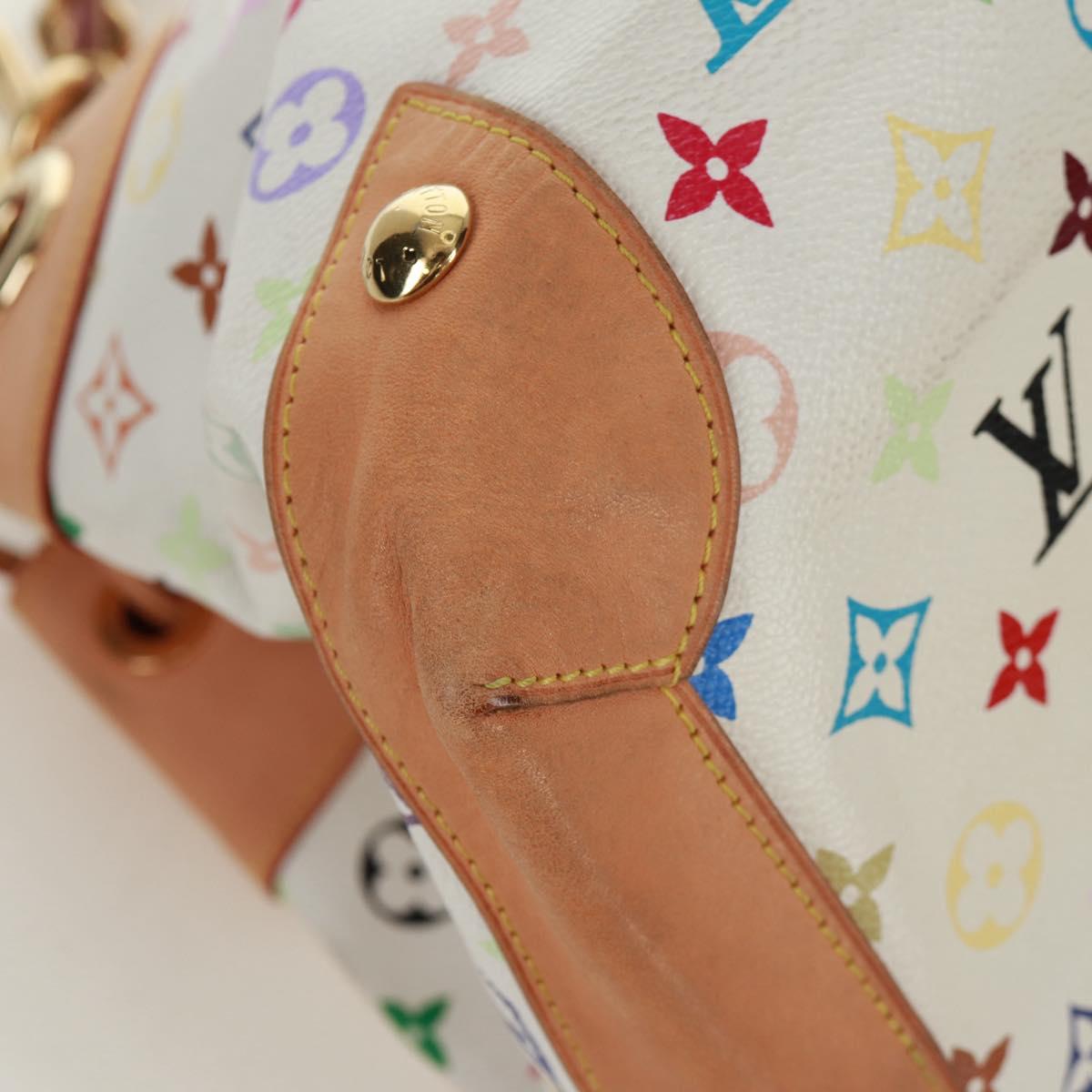 LOUIS VUITTON Monogram Multicolor Ursula Tote Bag White M40123 LV Auth 166892V
