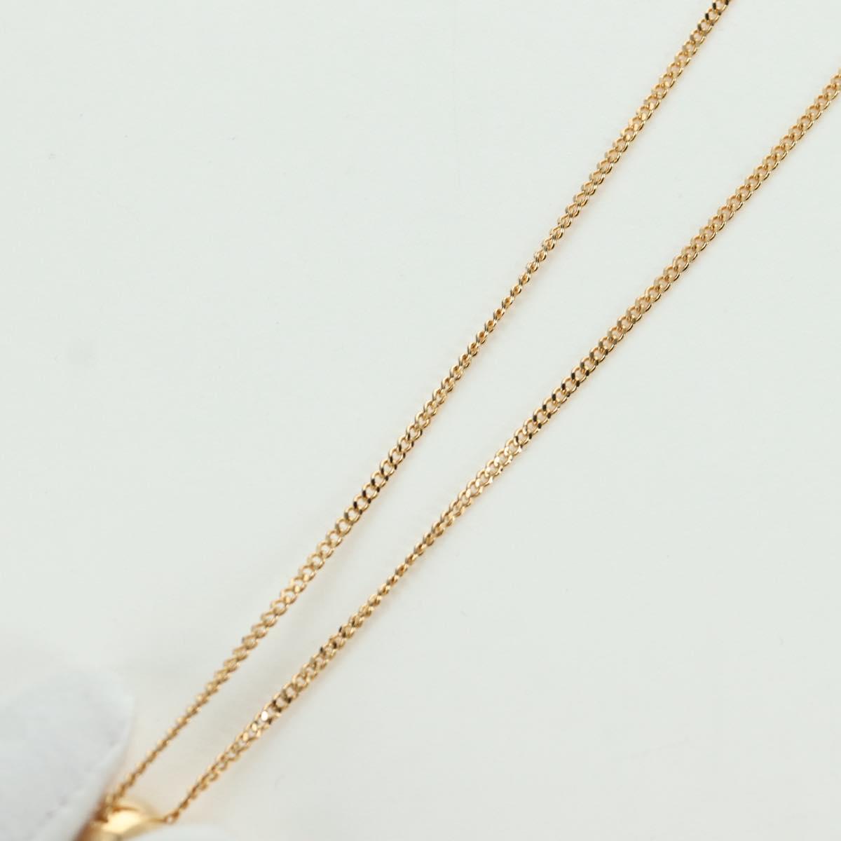 FENDI FENDI x FRGMT x POKﾃ窺ON Pokﾃｩball Design Necklace metal Gold Auth 166902SM