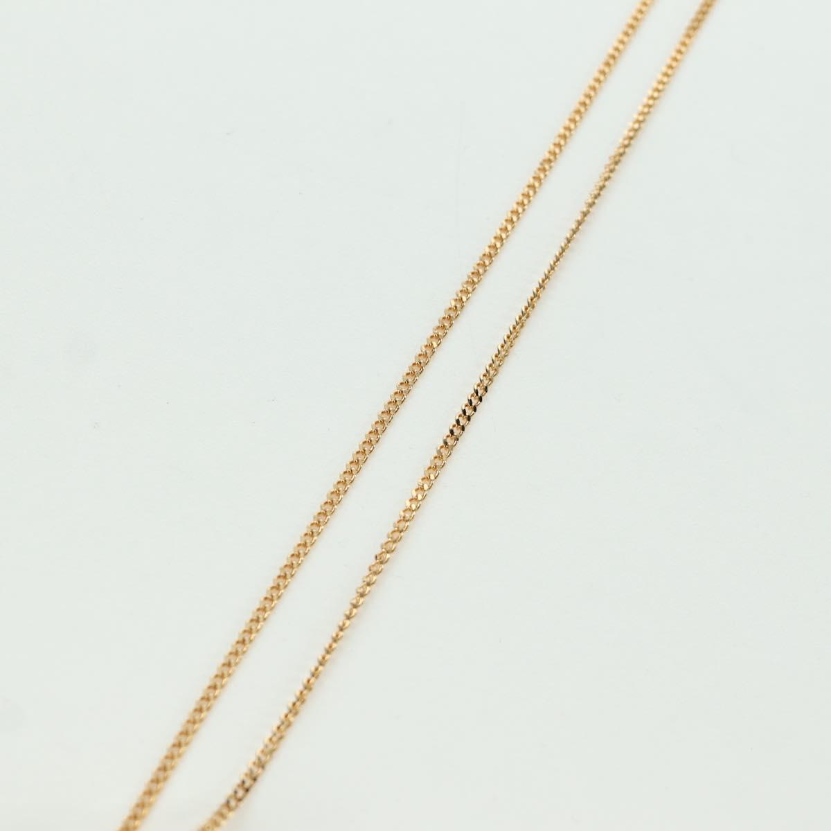 FENDI FENDI x FRGMT x POKﾃ窺ON Pokﾃｩball Design Necklace metal Gold Auth 166902SM