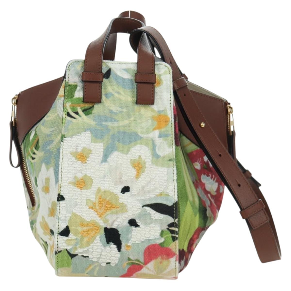 LOEWE ﾃ Studio Ghibli Hammock Small Chihiro Spirited Away Canvas Auth 166905SM