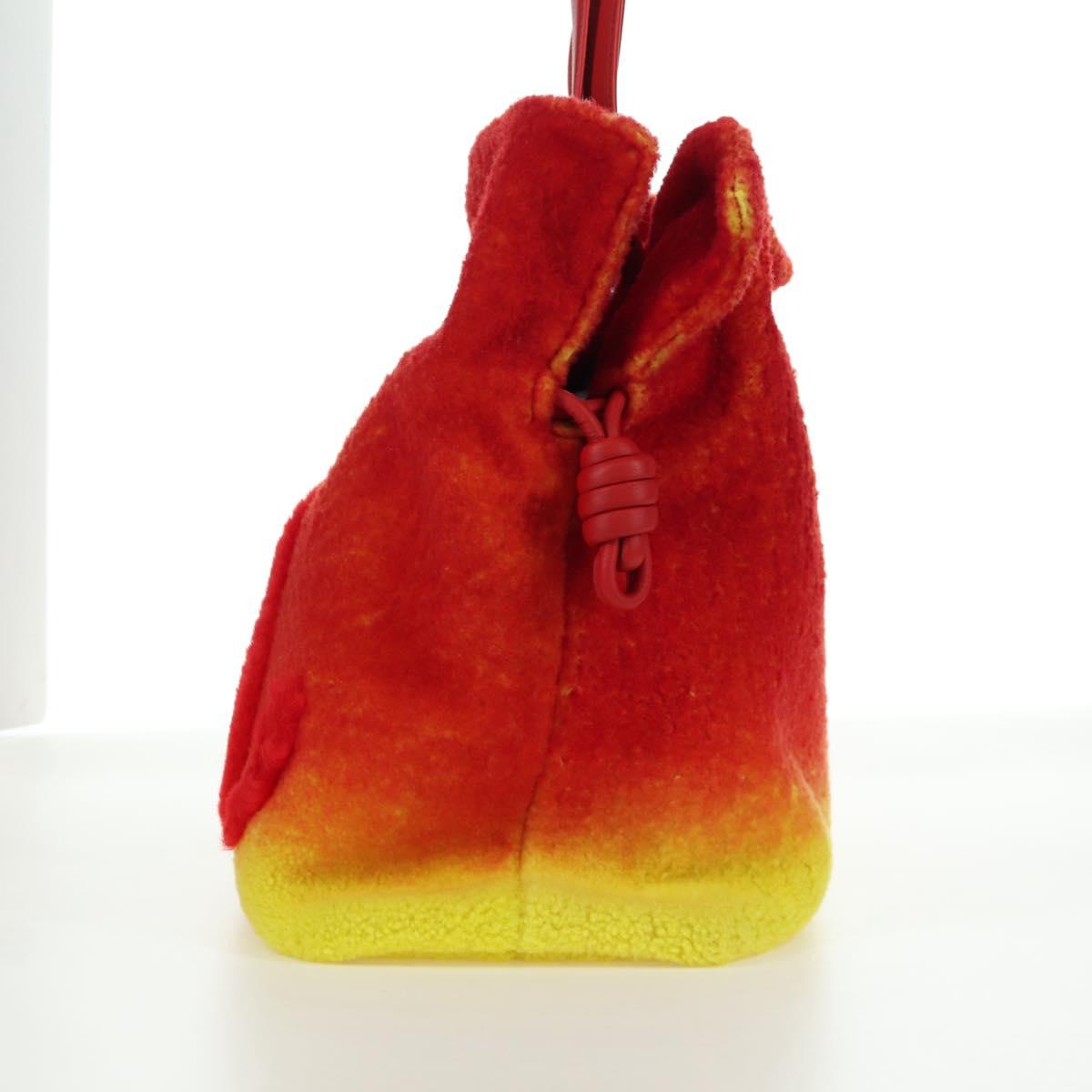 LOEWE ﾃ Ghibli Calcifer Flamenco Howl's Moving Castle Bag Shearing Auth 166906SM