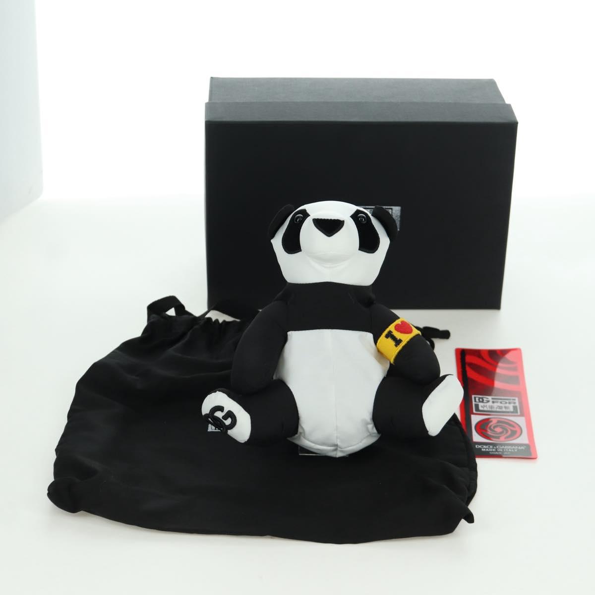 DOLCE&GABBANA D&G x Jujutsu Kaisen Panda Eco Bag Leopard Pattern Auth 166919SM