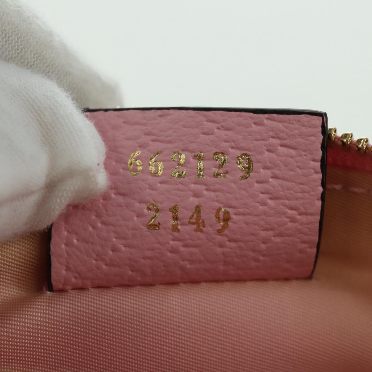 GUCCI GUCCIxDisney GG Supreme Pen Case PVC Beige Gold 662129 Auth 166937SM