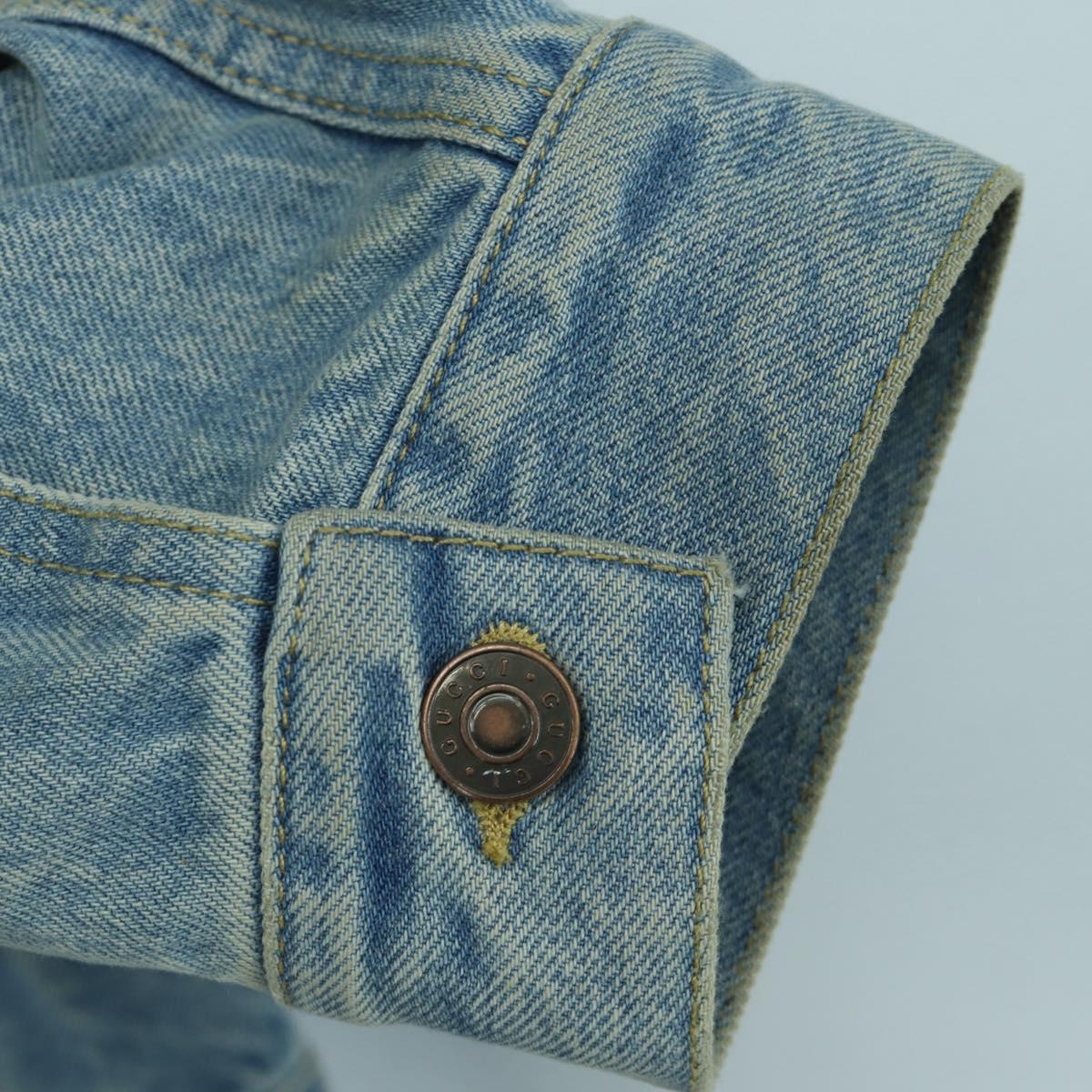 GUCCI GUCCI x Disney Donald Duck Denim Jacket Blue Auth 166939SM
