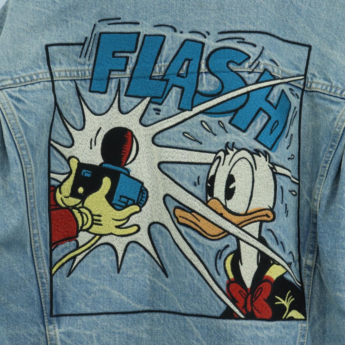 GUCCI GUCCI x Disney Donald Duck Denim Jacket Blue Auth 166939SM