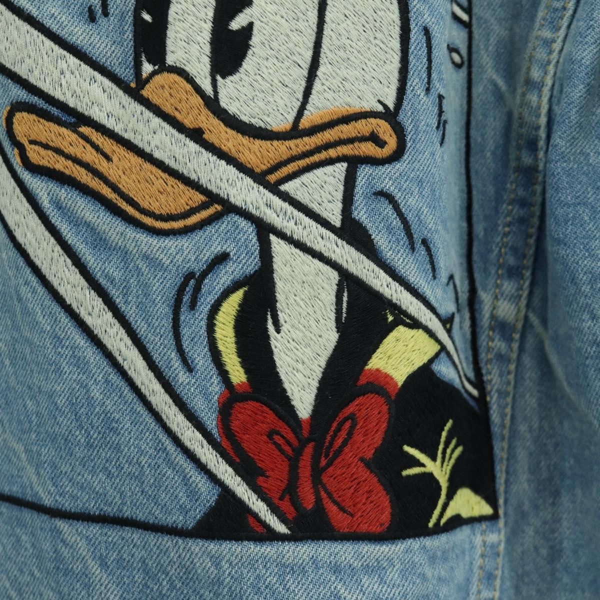 GUCCI GUCCI x Disney Donald Duck Denim Jacket Blue Auth 166939SM