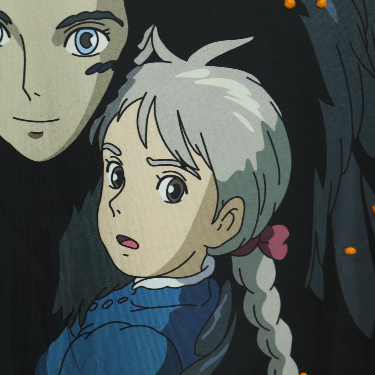 LOEWE ﾃ Studio Ghibli Howl's Moving Castle Howl And Sophie T Shirt Auth 166941SM