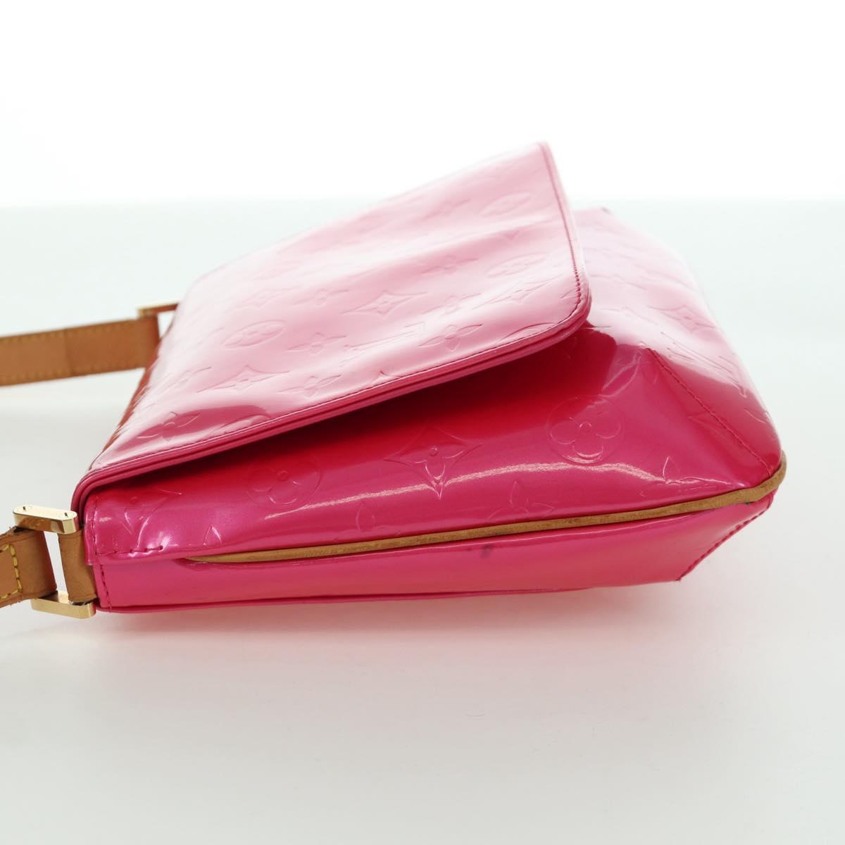 LOUIS VUITTON Vernis Thompson Street Bag Fuchsia Pink M91215 LV Auth 166943A