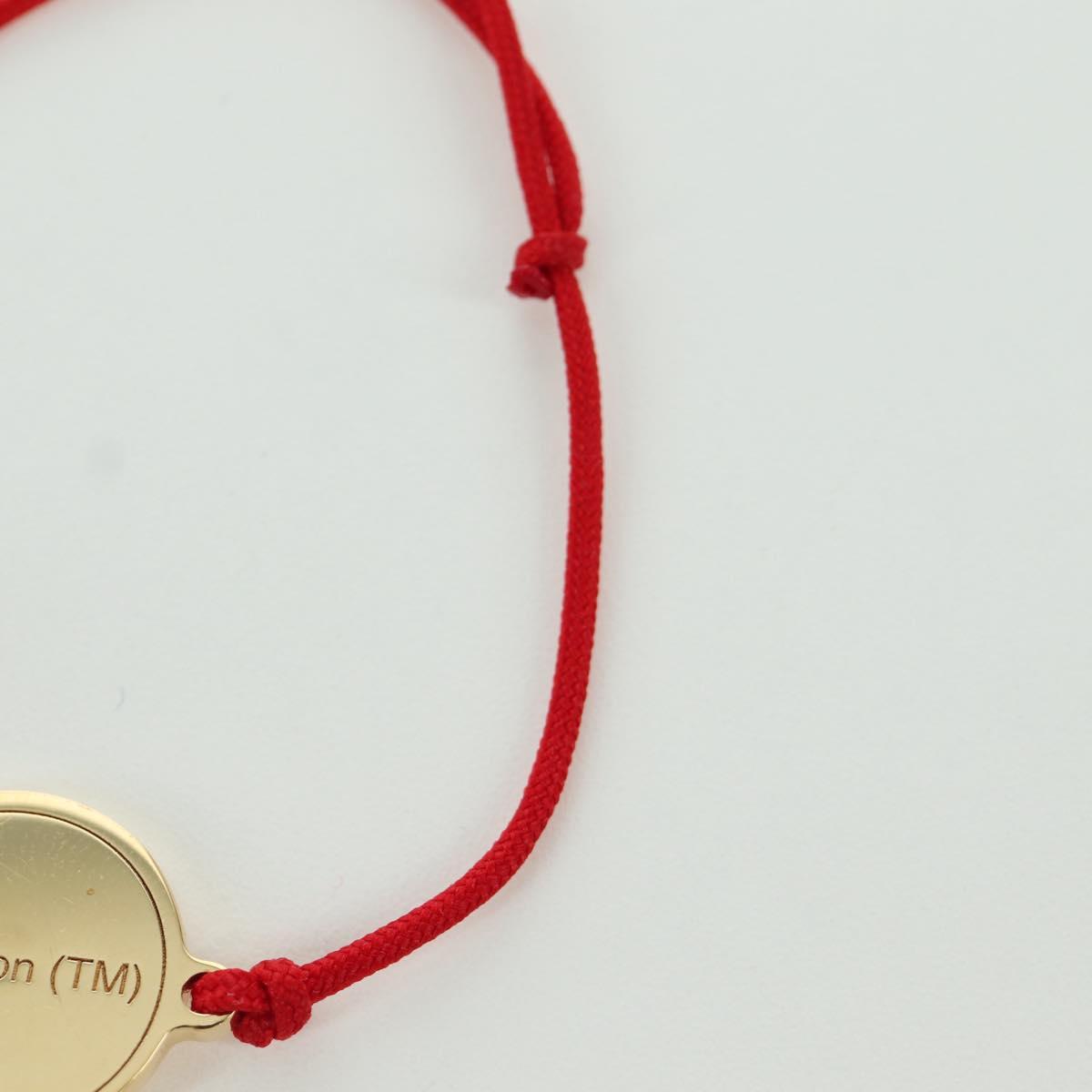 FENDI FENDI x FRGMT x POKﾃ窺ON Bracelet metal Gold Tone Auth 166945SM