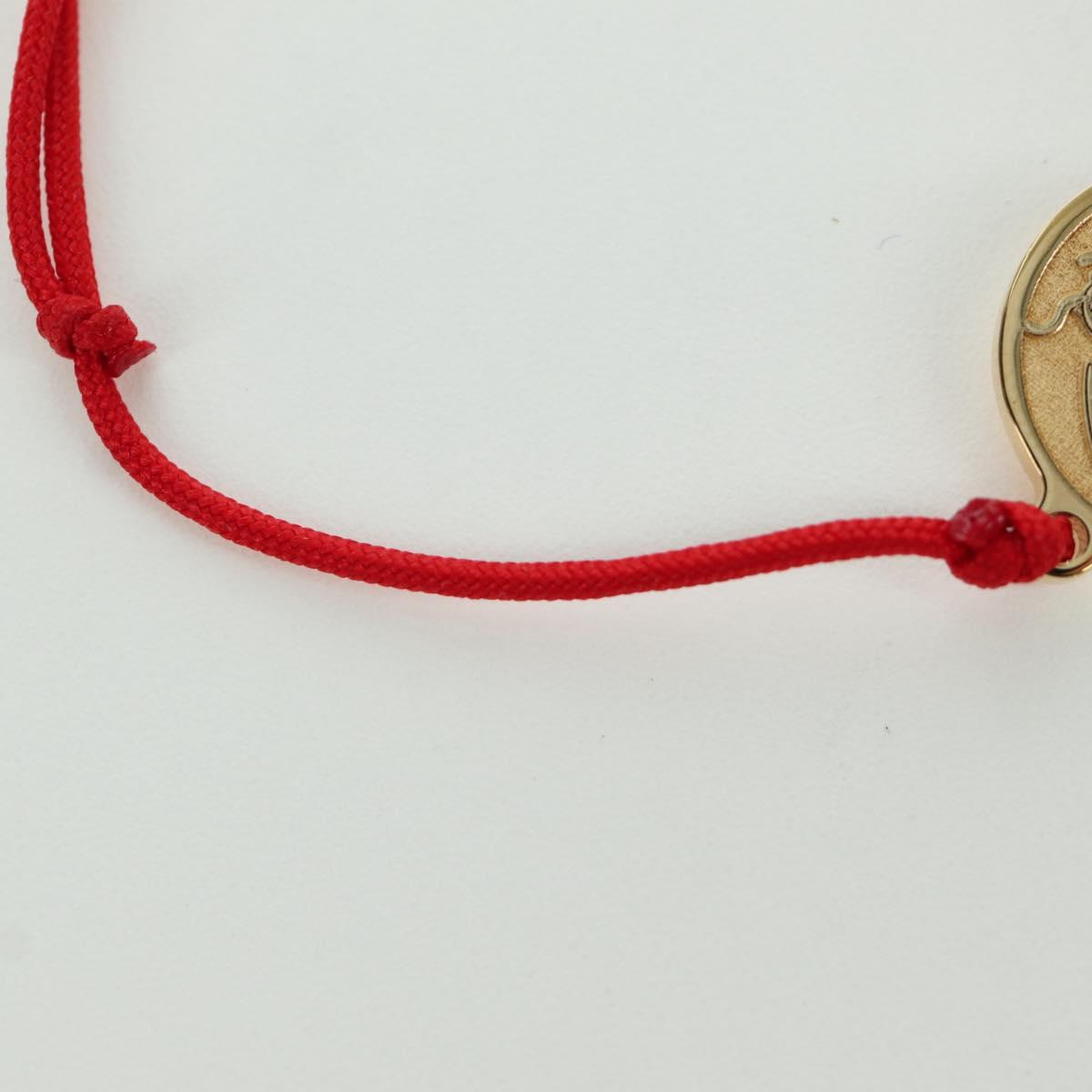FENDI FENDI x FRGMT x POKﾃ窺ON Bracelet metal Gold Tone Auth 166945SM