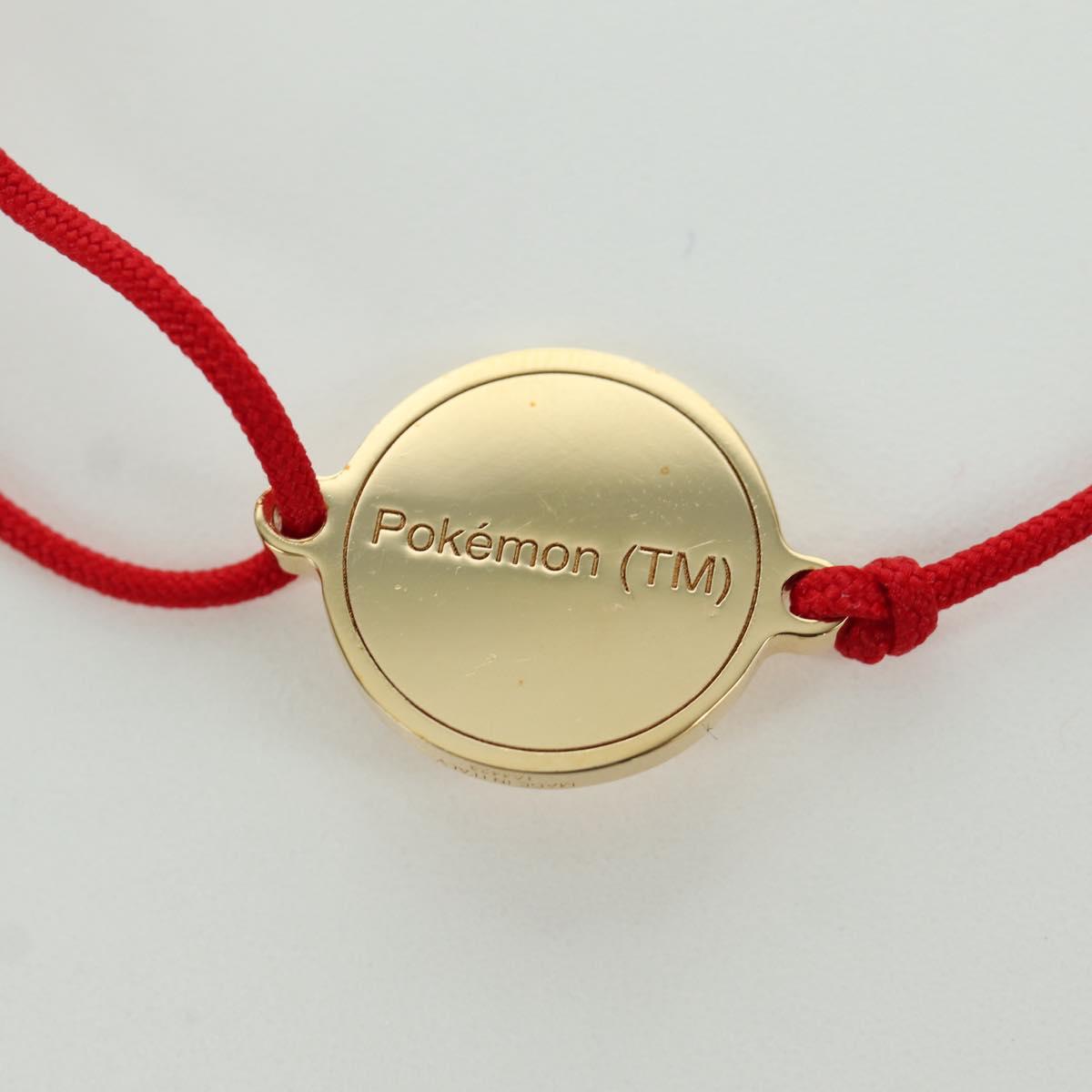 FENDI FENDI x FRGMT x POKﾃ窺ON Bracelet metal Gold Tone Auth 166945SM