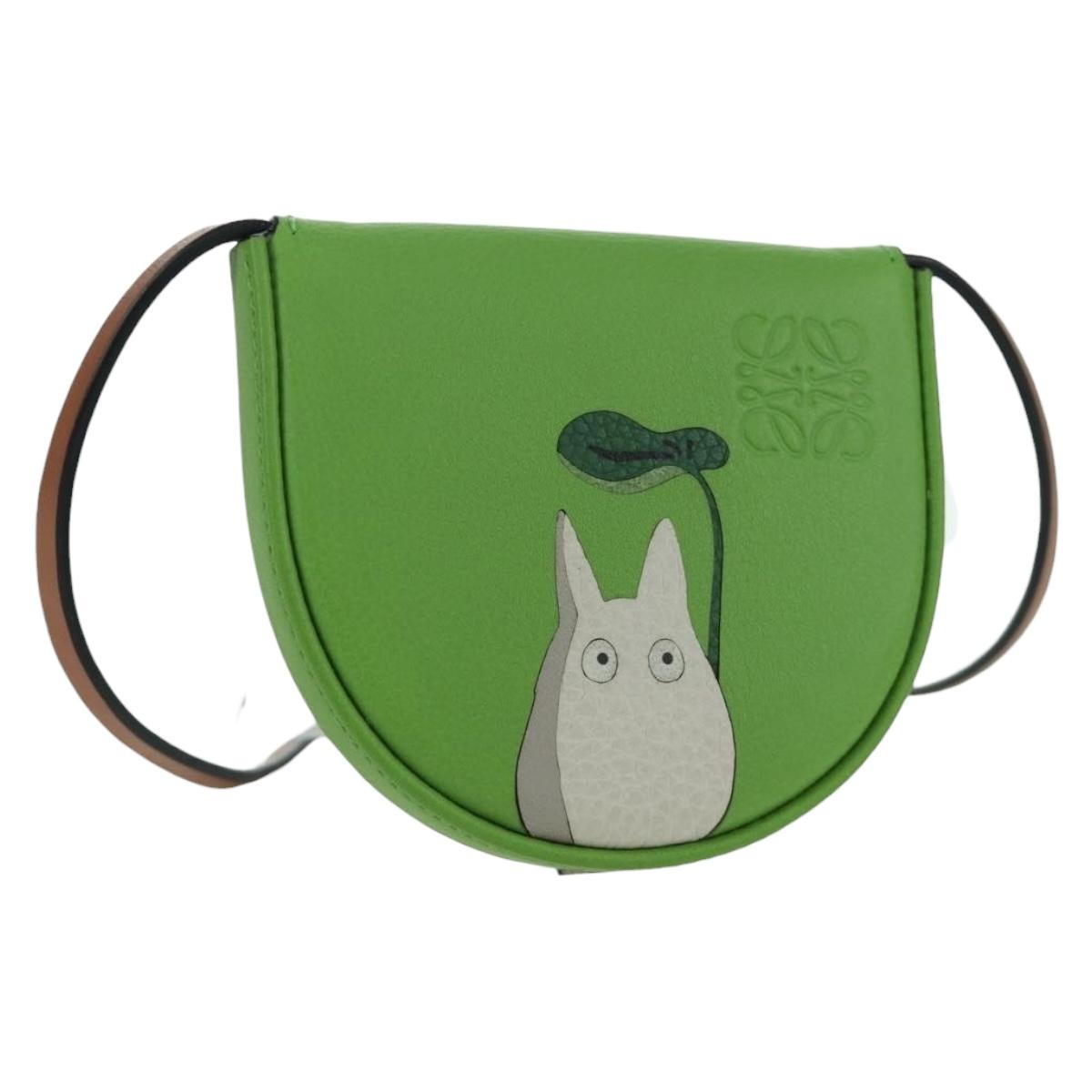 LOEWE Studio Ghibli My Neighbor Totoro Heel Small Totoro Pouch Auth 166946SM