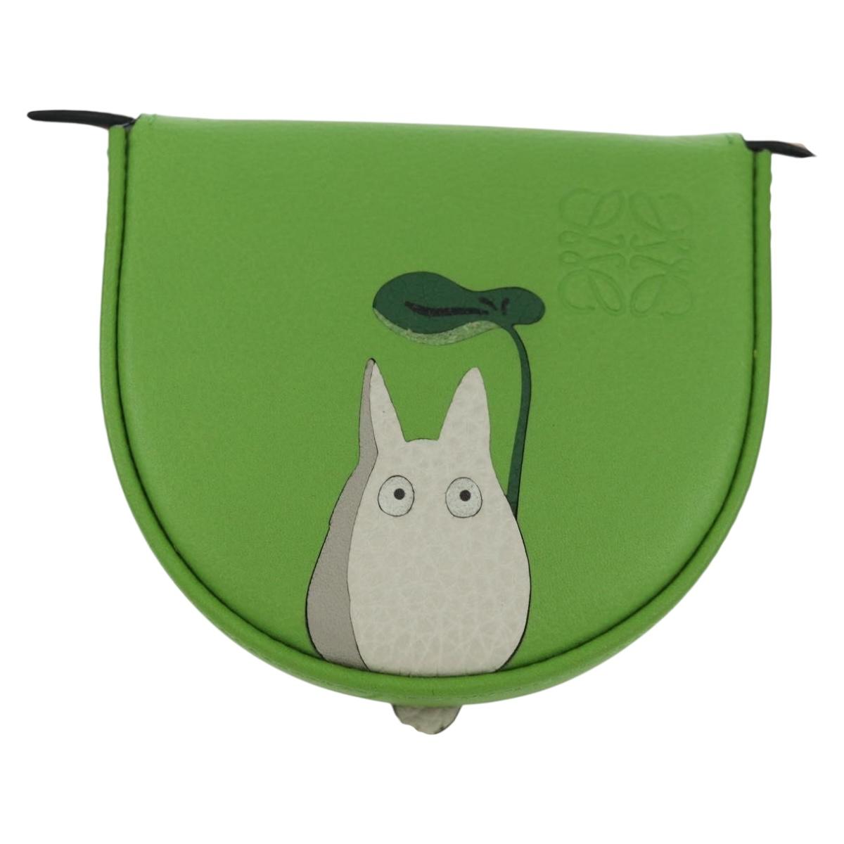 LOEWE Studio Ghibli My Neighbor Totoro Heel Small Totoro Pouch Auth 166946SM