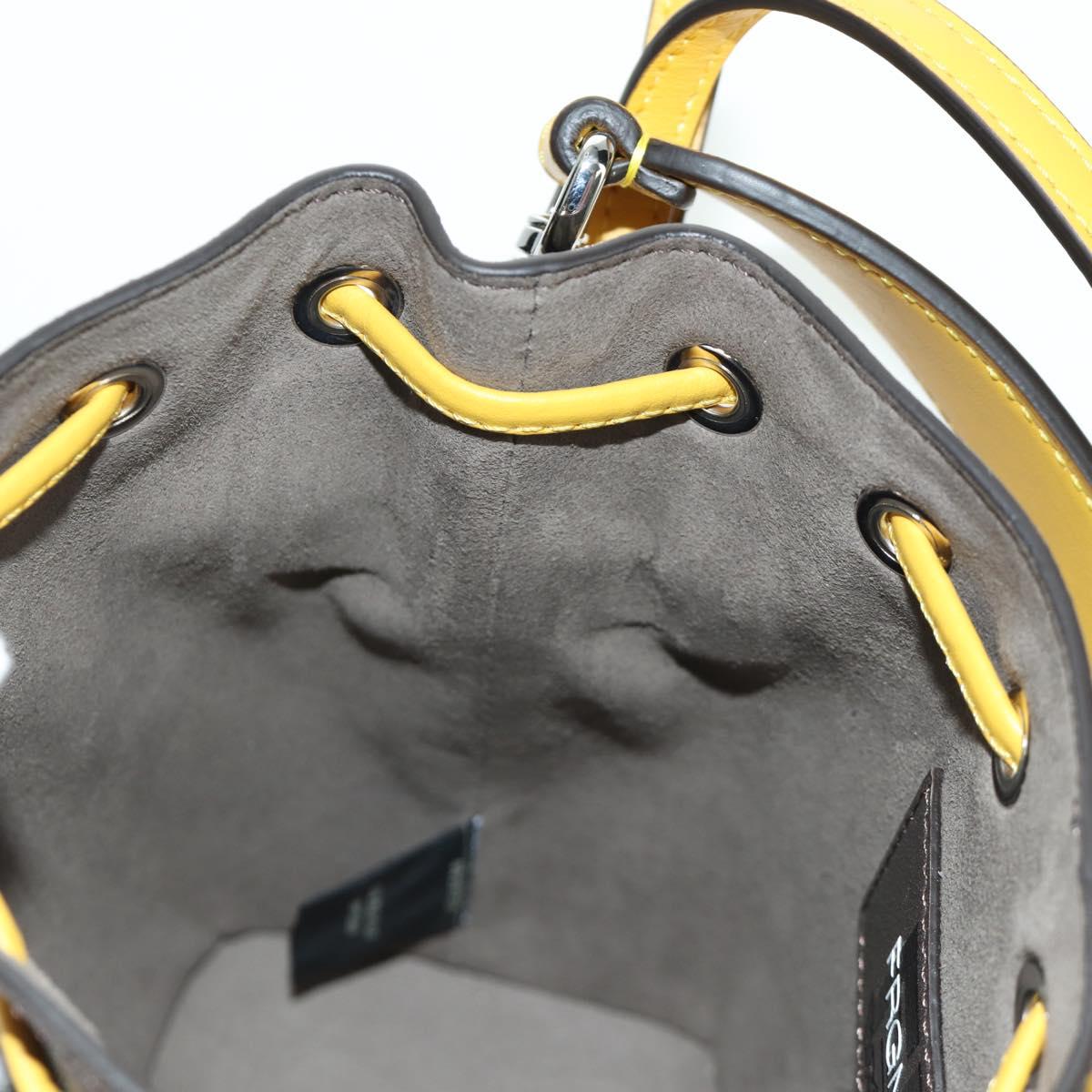 FENDI x FRGMT x POKﾃ窺ON Zucca Canvas Dragonfly Bag 2way Brown Auth 166947SM