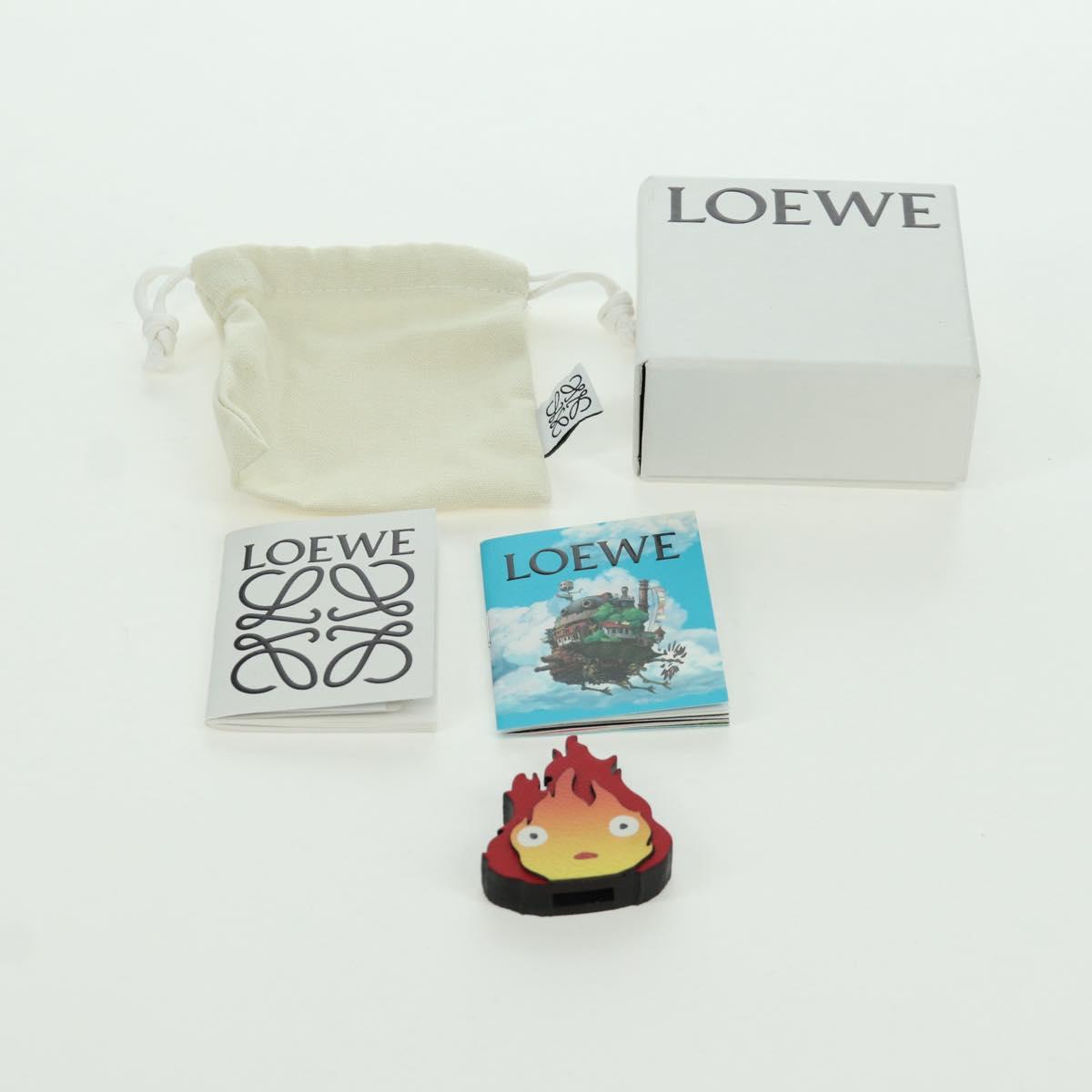 LOEWE Studio Ghibli Howl's Moving Castle Calcifer Charm Red Auth 166951SM
