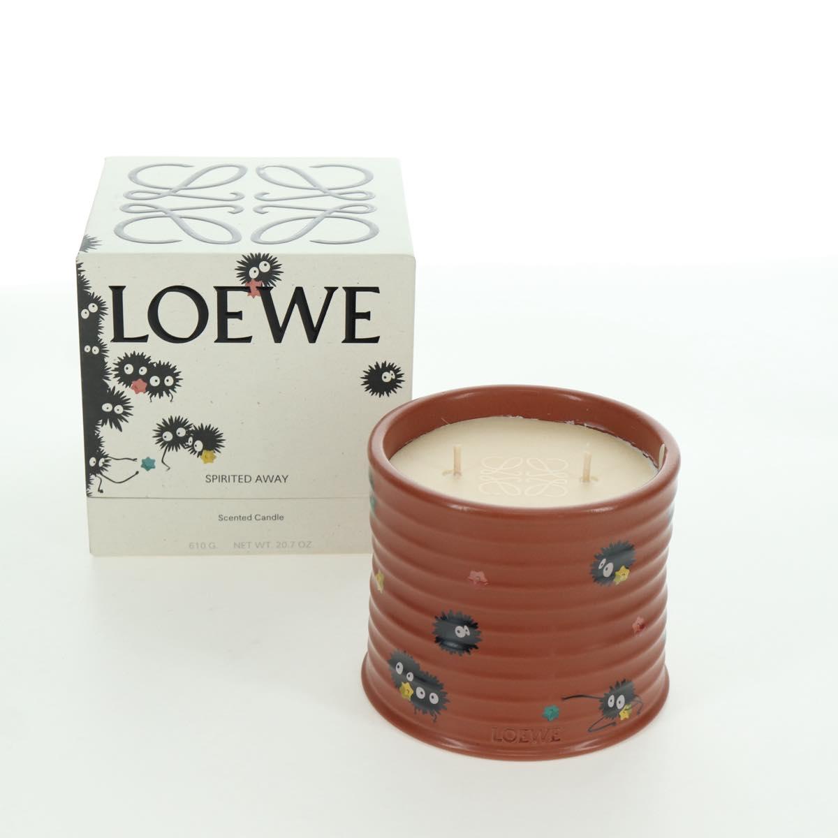 LOEWE Candle Susuwatari My Neighbor Totoro Studio Ghibli Brown Auth 166955SM