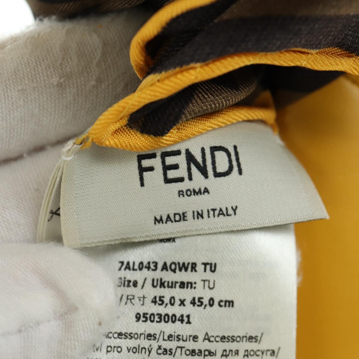FENDI FENDI x FRGMT x POKﾃ窺ON Dragonite Stuffed Leather Yellow Auth 166957SM