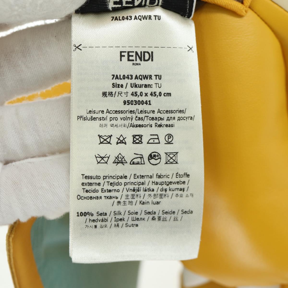 FENDI FENDI x FRGMT x POKﾃ窺ON Dragonite Stuffed Leather Yellow Auth 166957SM