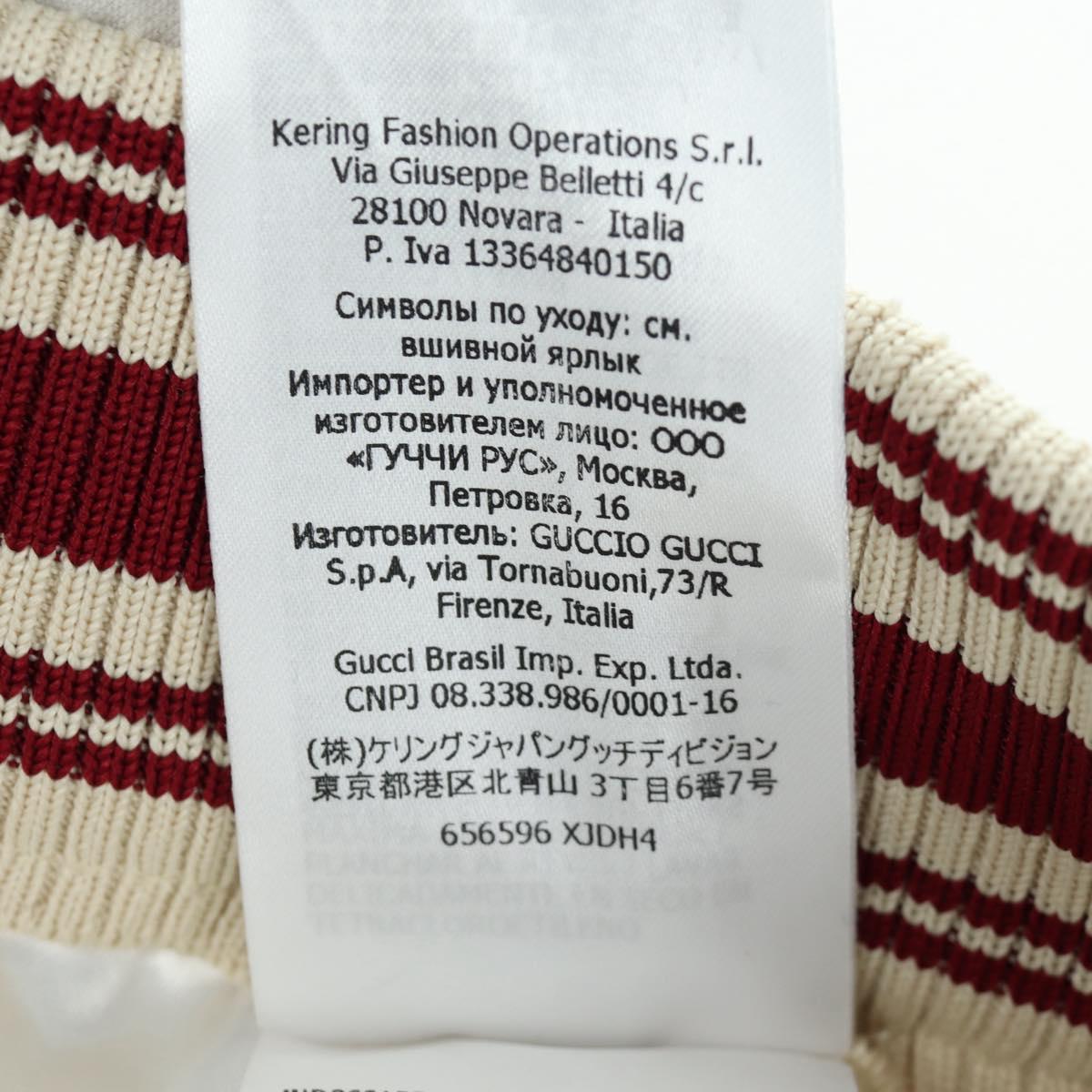 GUCCI GUCCI ﾃ Doraemon Micro GG Doraemon Skirt Cotton Brown Auth 166962SM