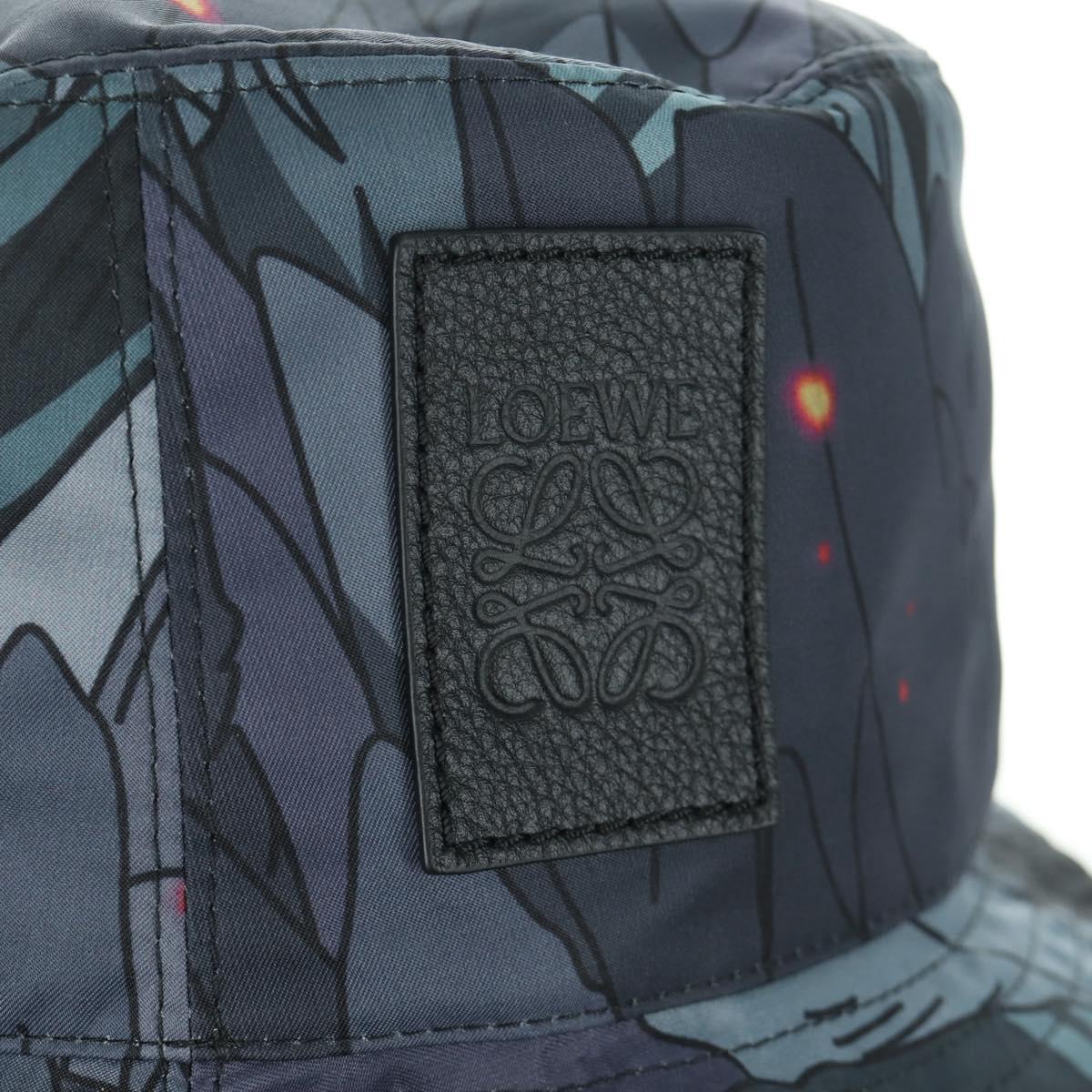 LOEWE ﾃ Studio Ghibli Howl's Moving Castle Howl Bucket Hat Nylon Auth 166966SM