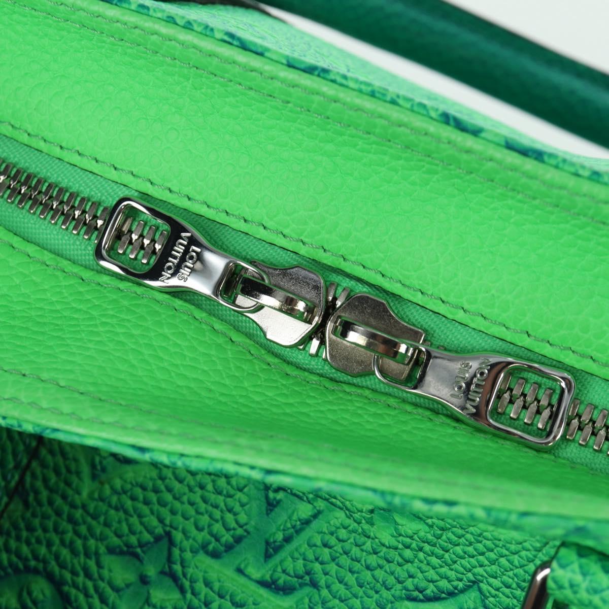 LOUIS VUITTON Monogram Taurillon Illusion Keepall Tote Bag M59688 Auth 166969SM