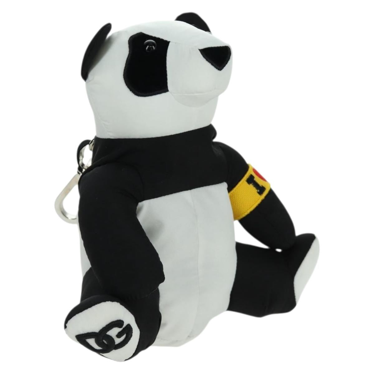DOLCE&GABBANA D&G x Jujutsu Kaisen Panda Eco Bag Nylon Black White Auth 166972SM