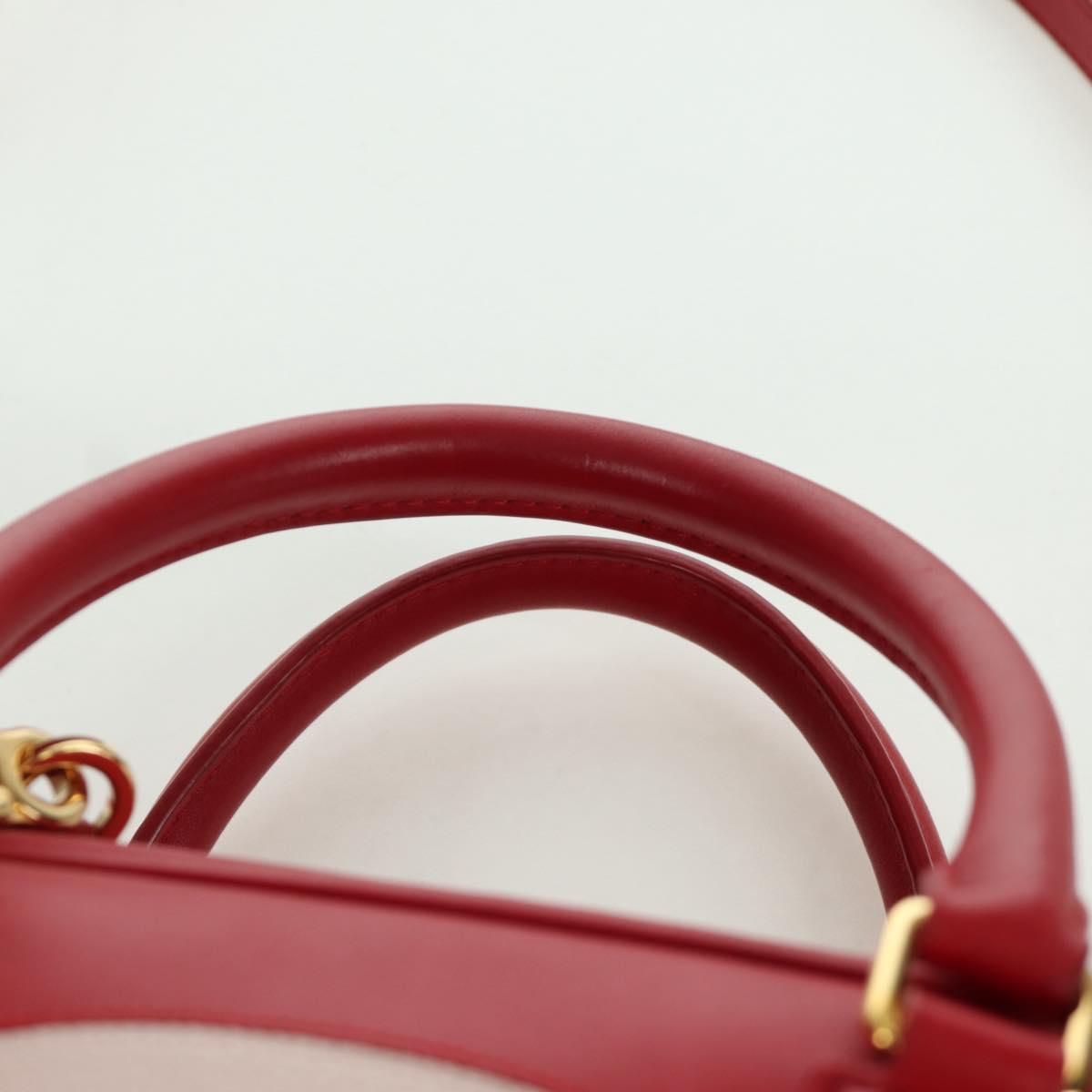LOEWE ﾃ Studio Ghibli Spirited Away Amazona 21 Bag Leather Red Auth 166973SM