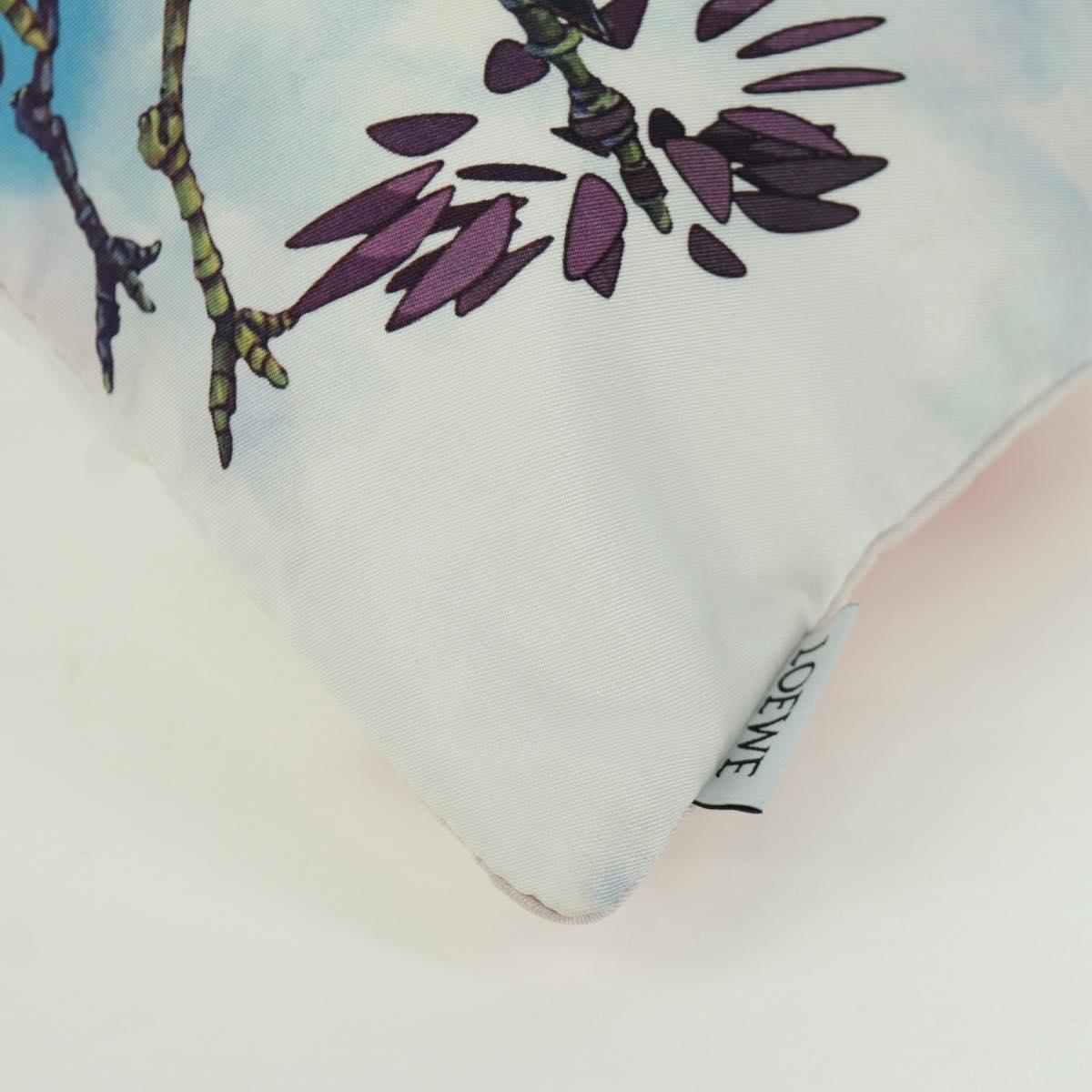 LOEWE ﾃ Studio Ghibli Howl's Moving Castle Pouch Canvas Multicolor Auth 166976SM
