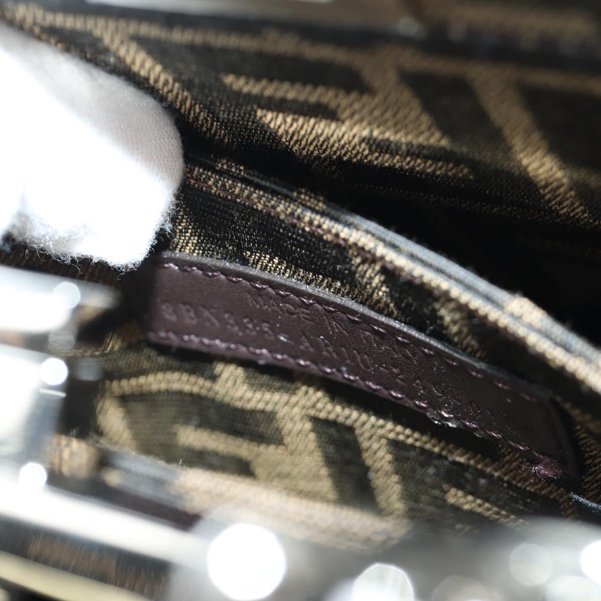 FENDI x FRGMT x POKﾃ窺ON Zucca Peek A Boo Dratini Bag 2way Blue Auth 166984SM