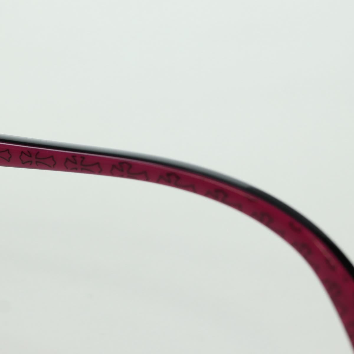 Chrome Hearts Glasses plastic Pink Black Auth 166985SM