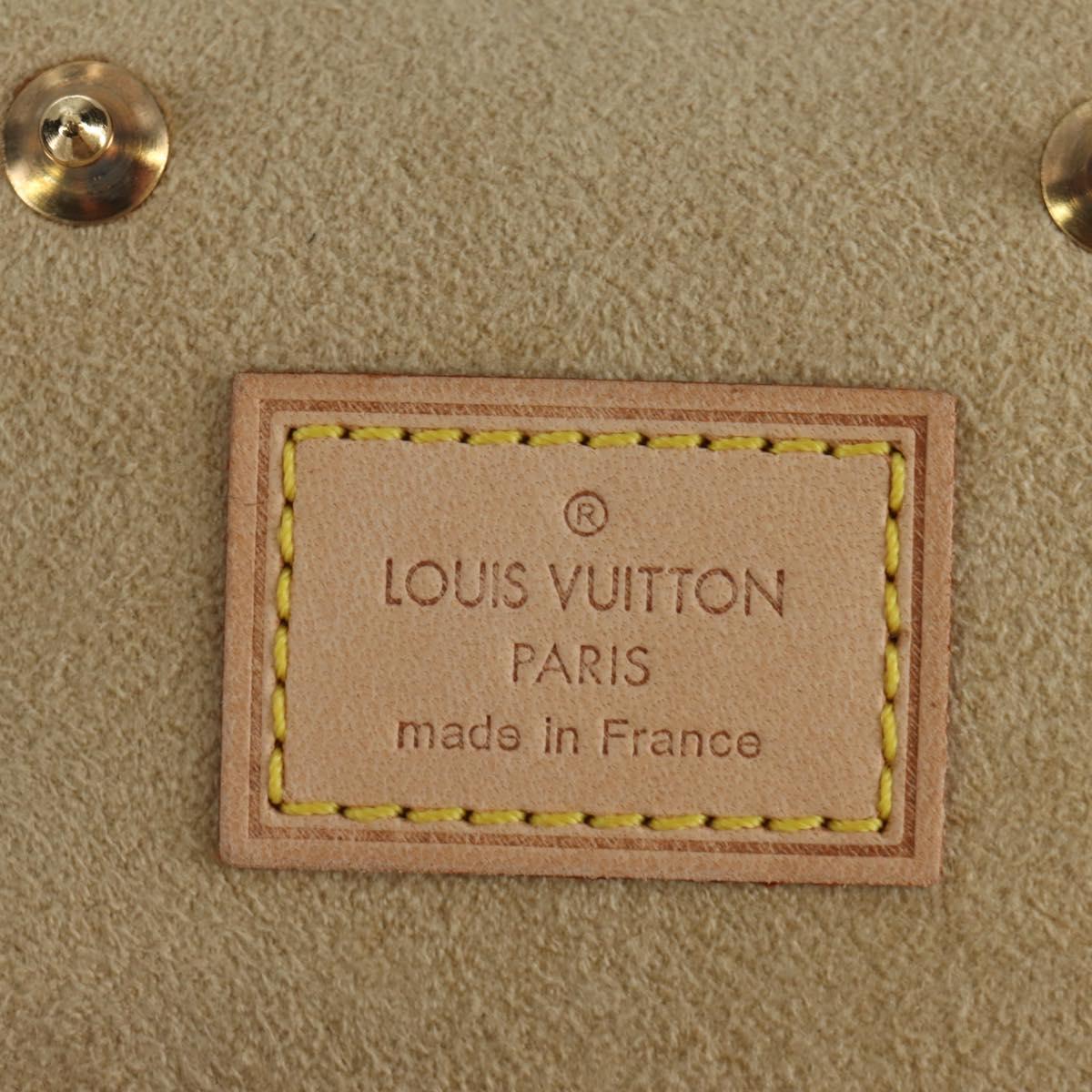 LOUIS VUITTON Monogram Jewelry case Jewelry Box LV Auth 166989M