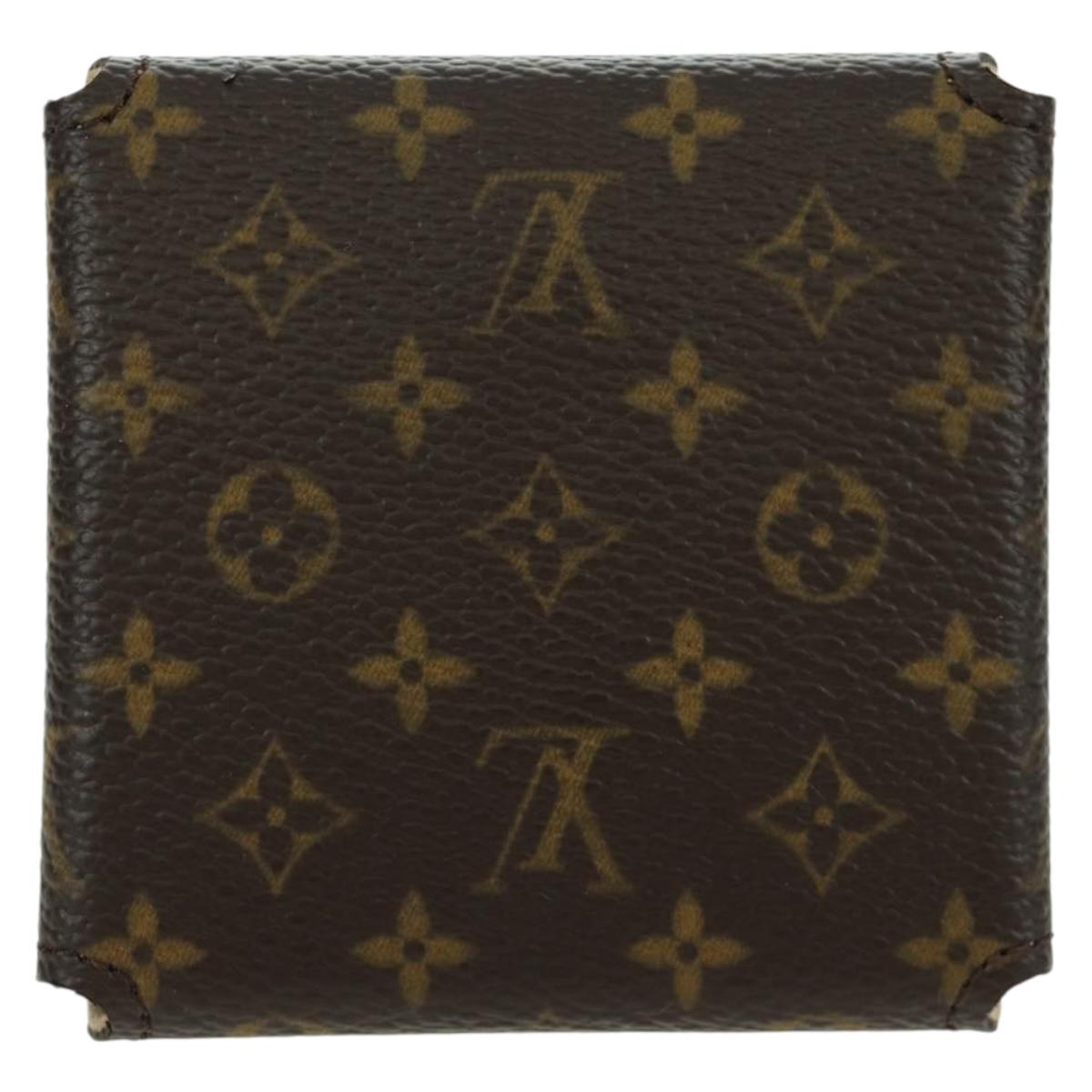 LOUIS VUITTON Monogram Jewelry case Jewelry Box LV Auth 166989M