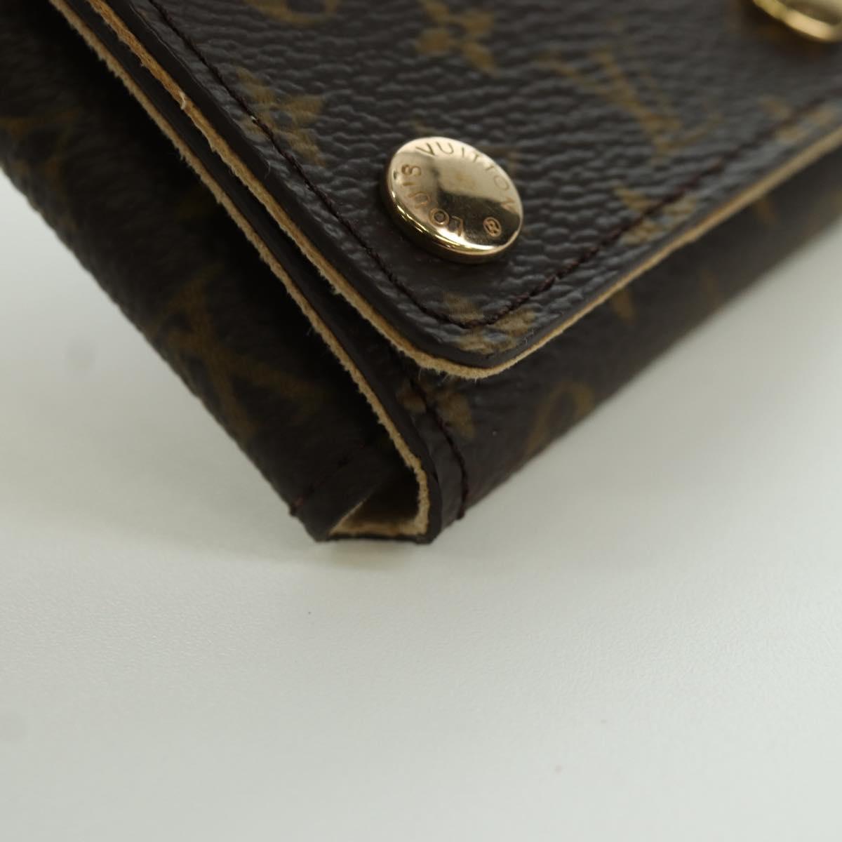 LOUIS VUITTON Monogram Jewelry case Jewelry Box LV Auth 166989M