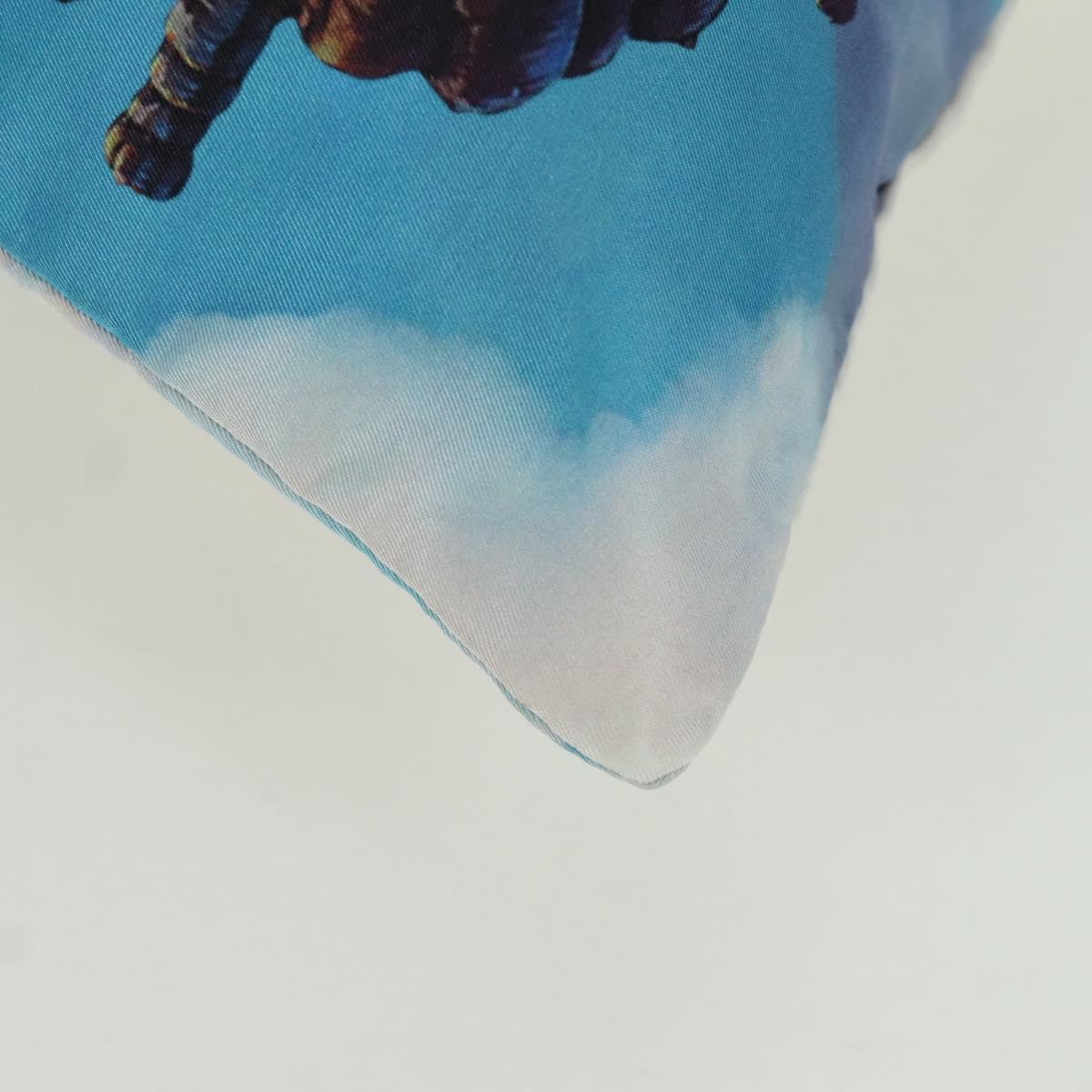 LOEWE ﾃ Studio Ghibli Howl's Moving Castle Pouch Canvas Multicolor Auth 166999SM